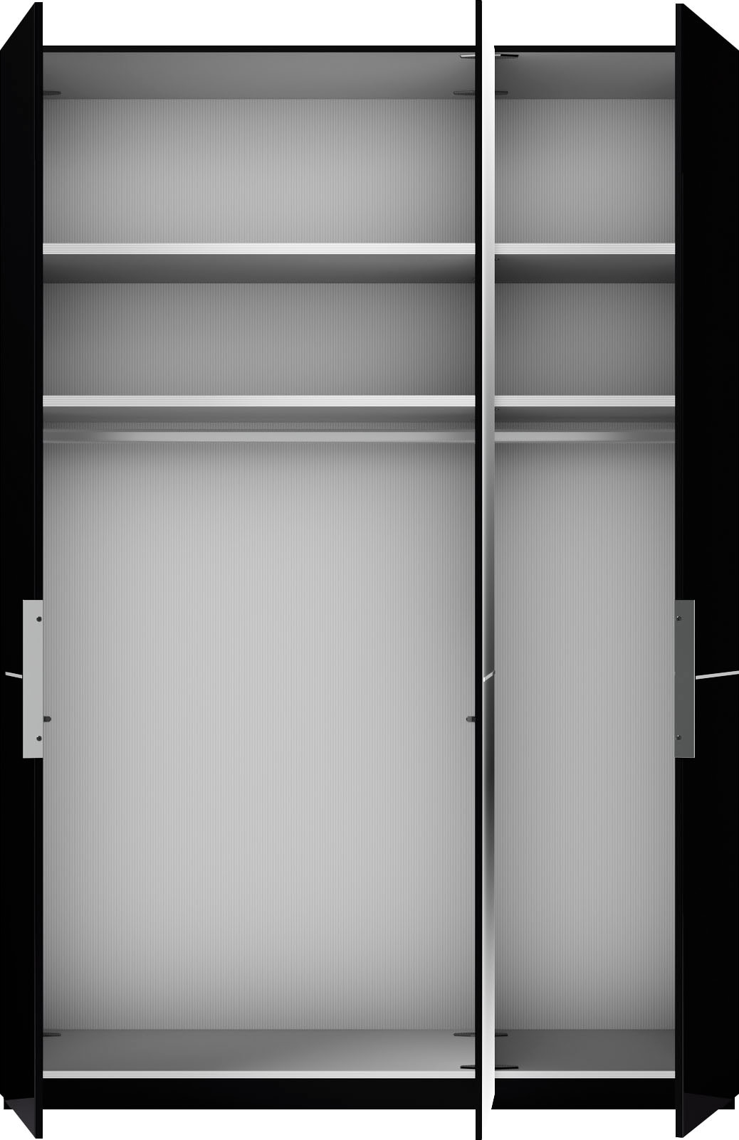 Musterring Kleiderschrank »Imola W« inkl. Einlegeböden und Kleiderstangen, mit Glas- und Spiegeltüren
