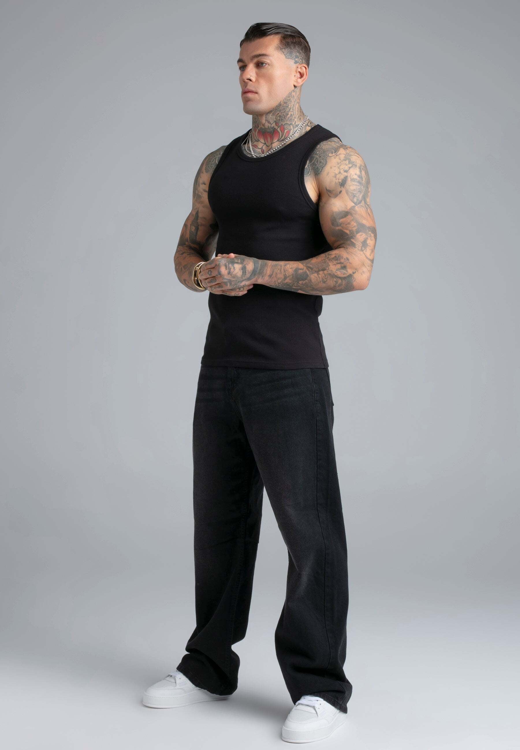 Siksilk Débardeur »Siksilk Top Ribbed«