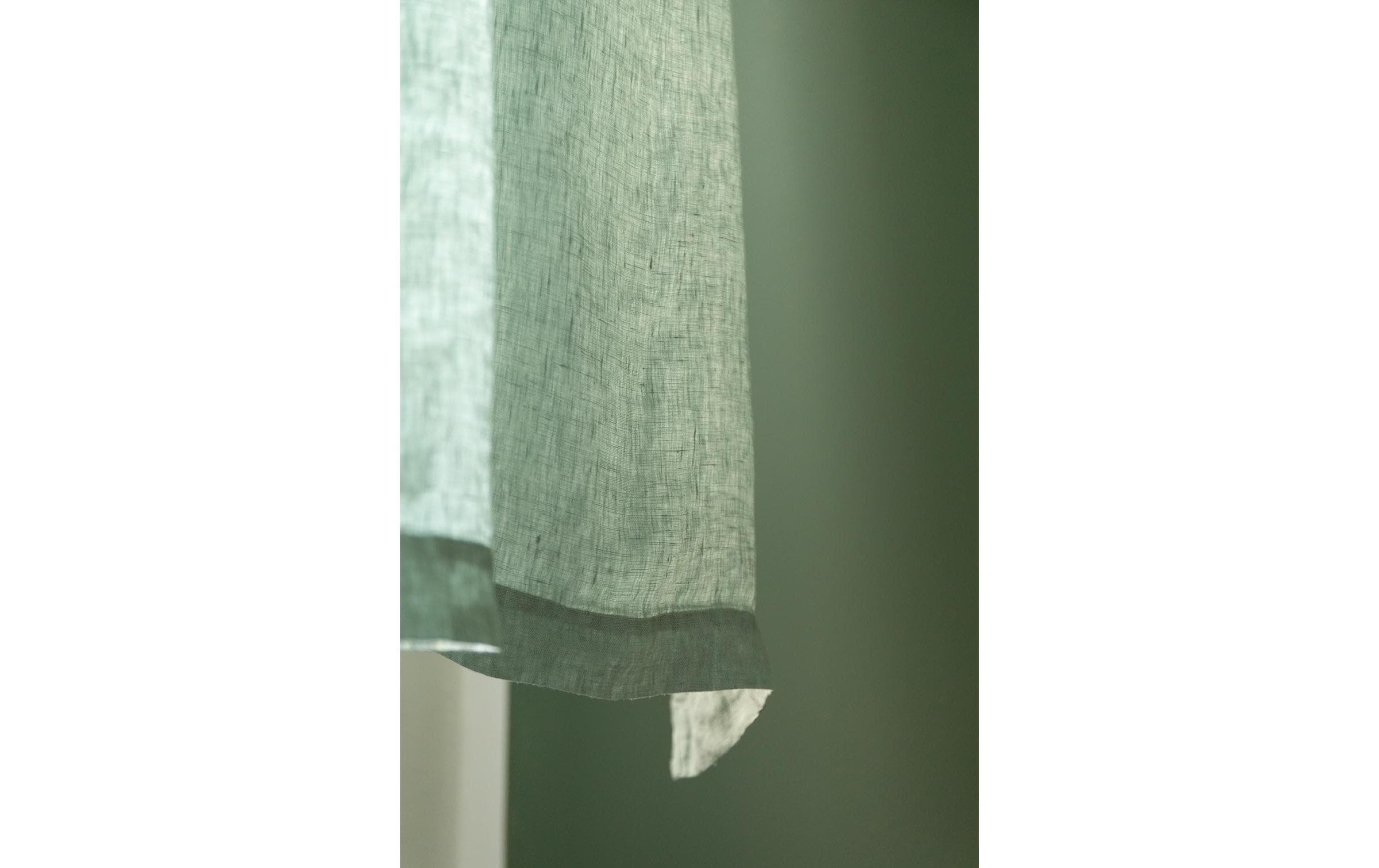 Urbanara Rideau »2er-Set Mafalda Nova 140 cm x 245 cm« Ruban plissé 2 cuis tlg.