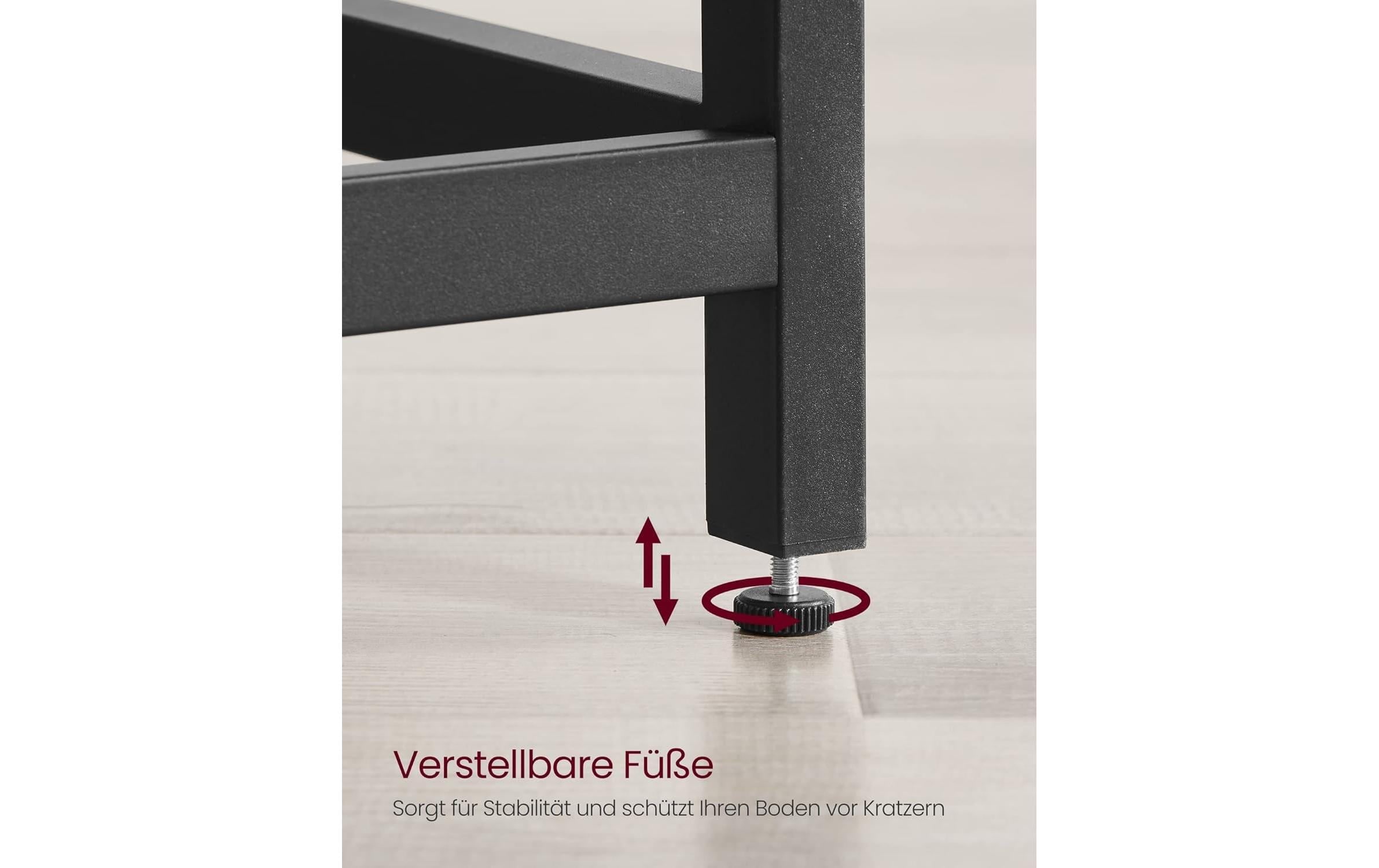 VASAGLE Schreibtisch »L-förmig 140 x 140 cm«
