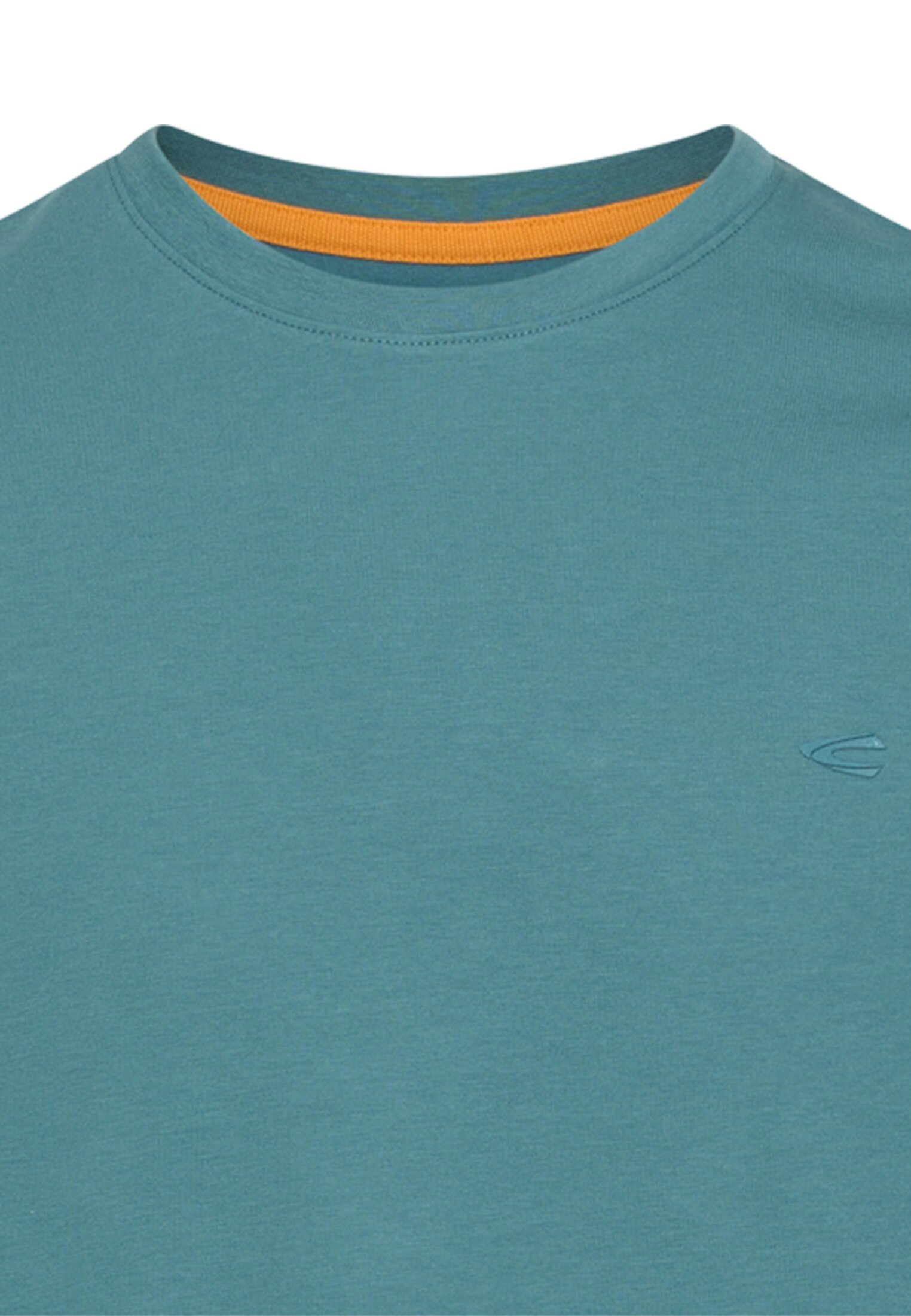 camel active t-shirt d'été uni avec stretch
