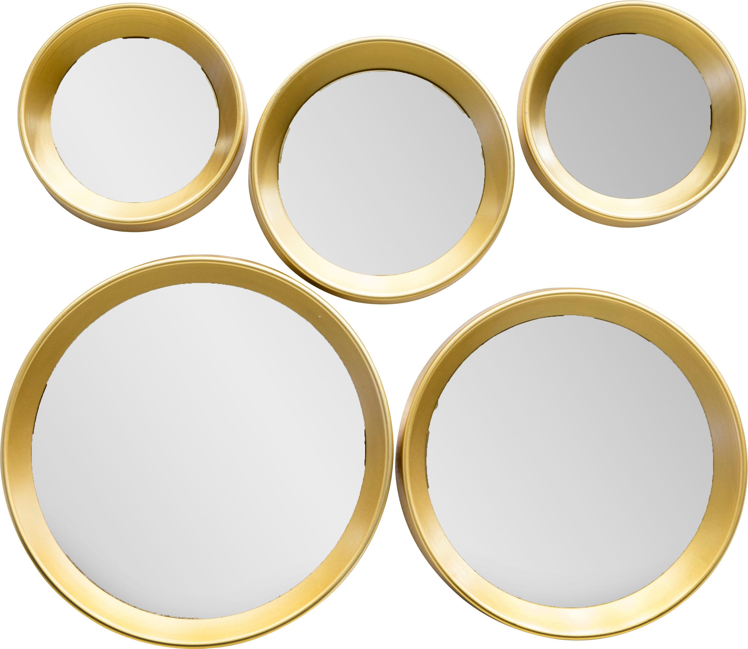 Image of Spiegelprofi GmbH Dekospiegel »Marie«, (5 St.), 5-teiliges Set, diverse Einrichtungsmöglichkeiten bei Ackermann Versand Schweiz