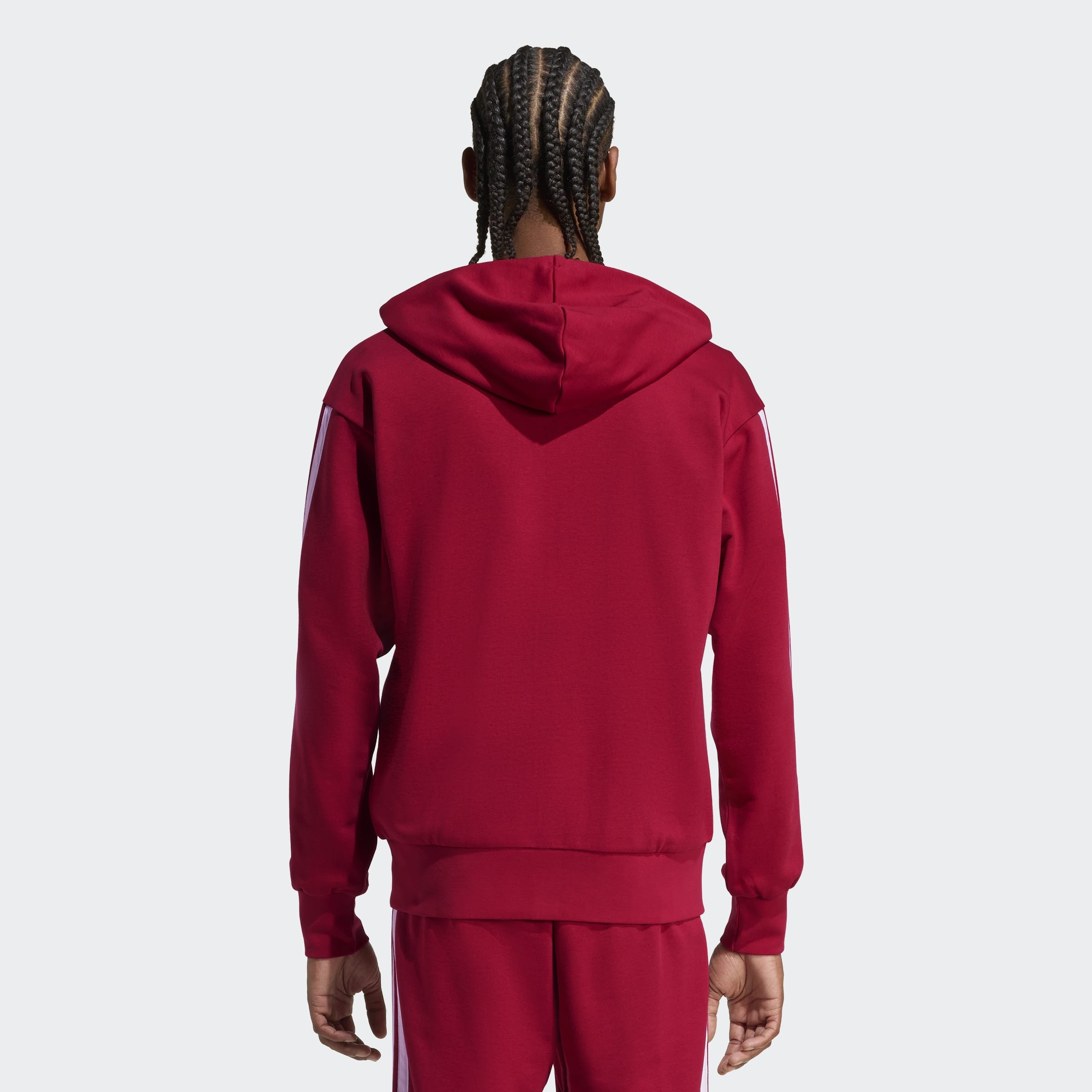 adidas Sportswear Kapuzensweatshirt »ESSENTIALS 3-STREIFEN FRENCH TERRY«
