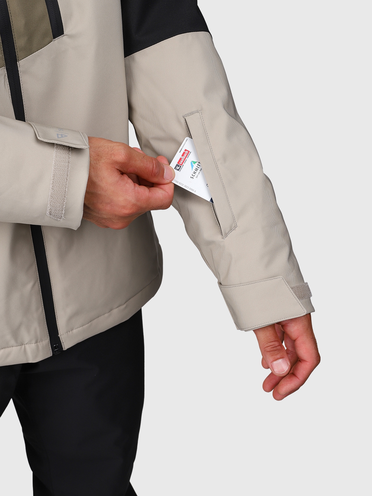 Brunotti Skijacke »Flynners Men Snow Jacket« 1 Stk. tlg. mit Kapuze