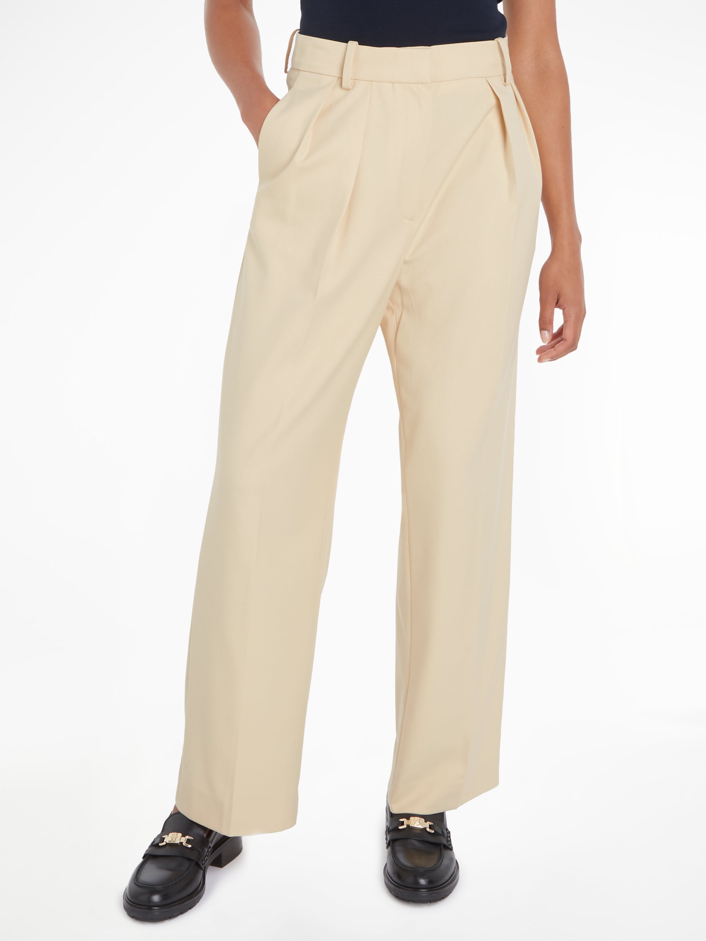 Webhose »MD CORE RELAXED STRAIGHT PANT«, mit Logostickerei auf der Rückseite