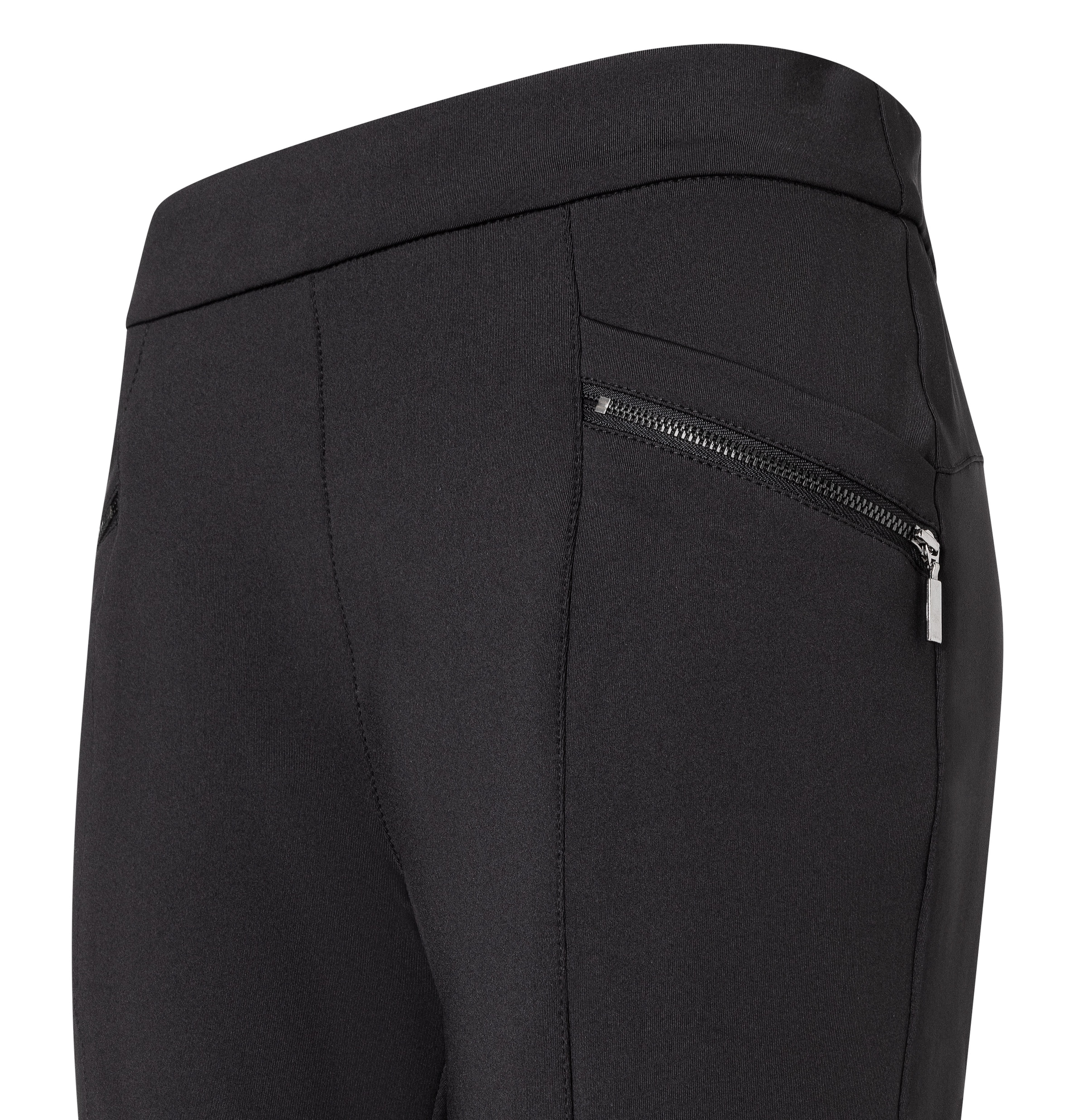 MAC Pantalon en tissu »HARMONY 2.3 zip«  Sommerhose mit elastischem Bund