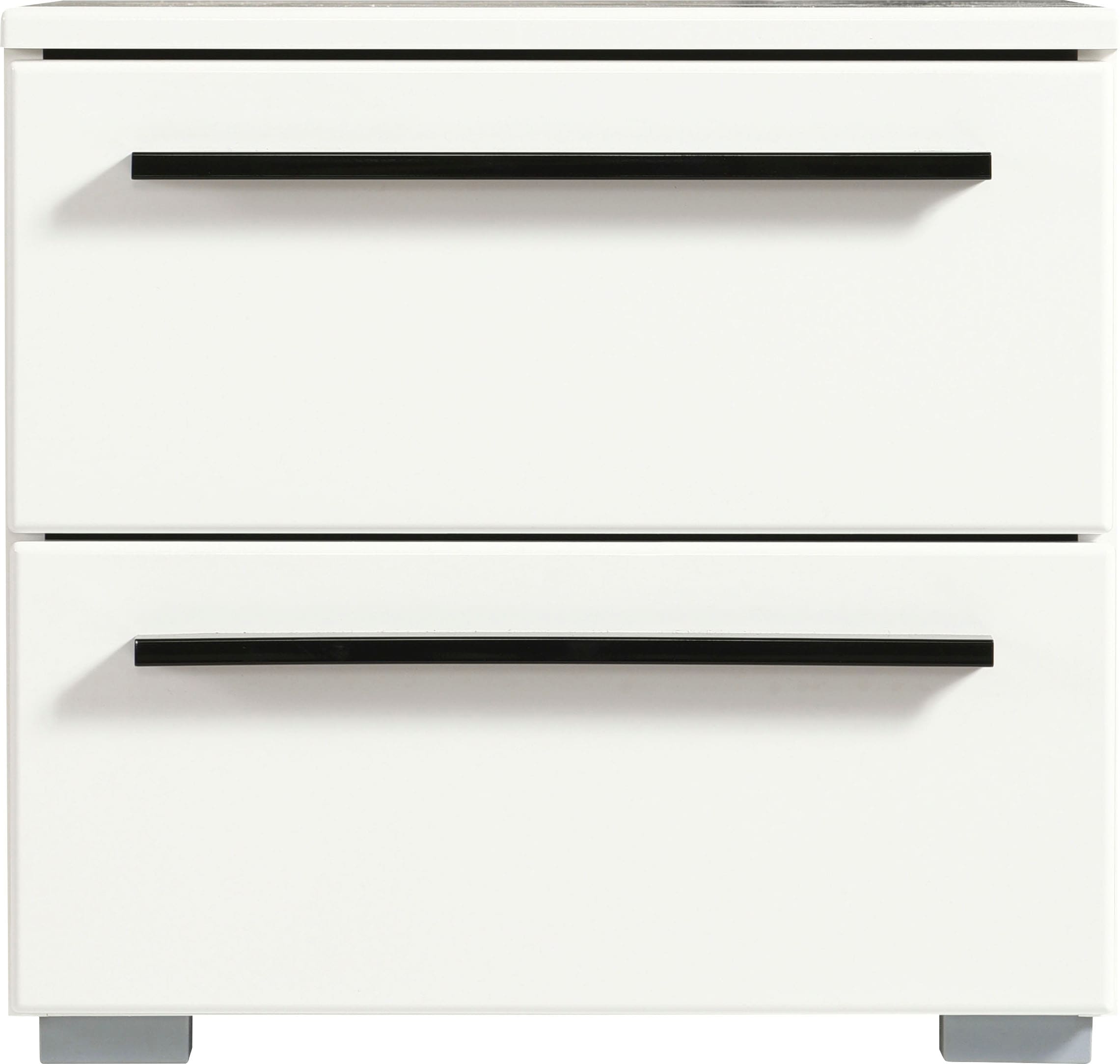 INOSIGN Nachtkommode »Ksanti« Mit 2 Schubkästen, hochglänzende Front