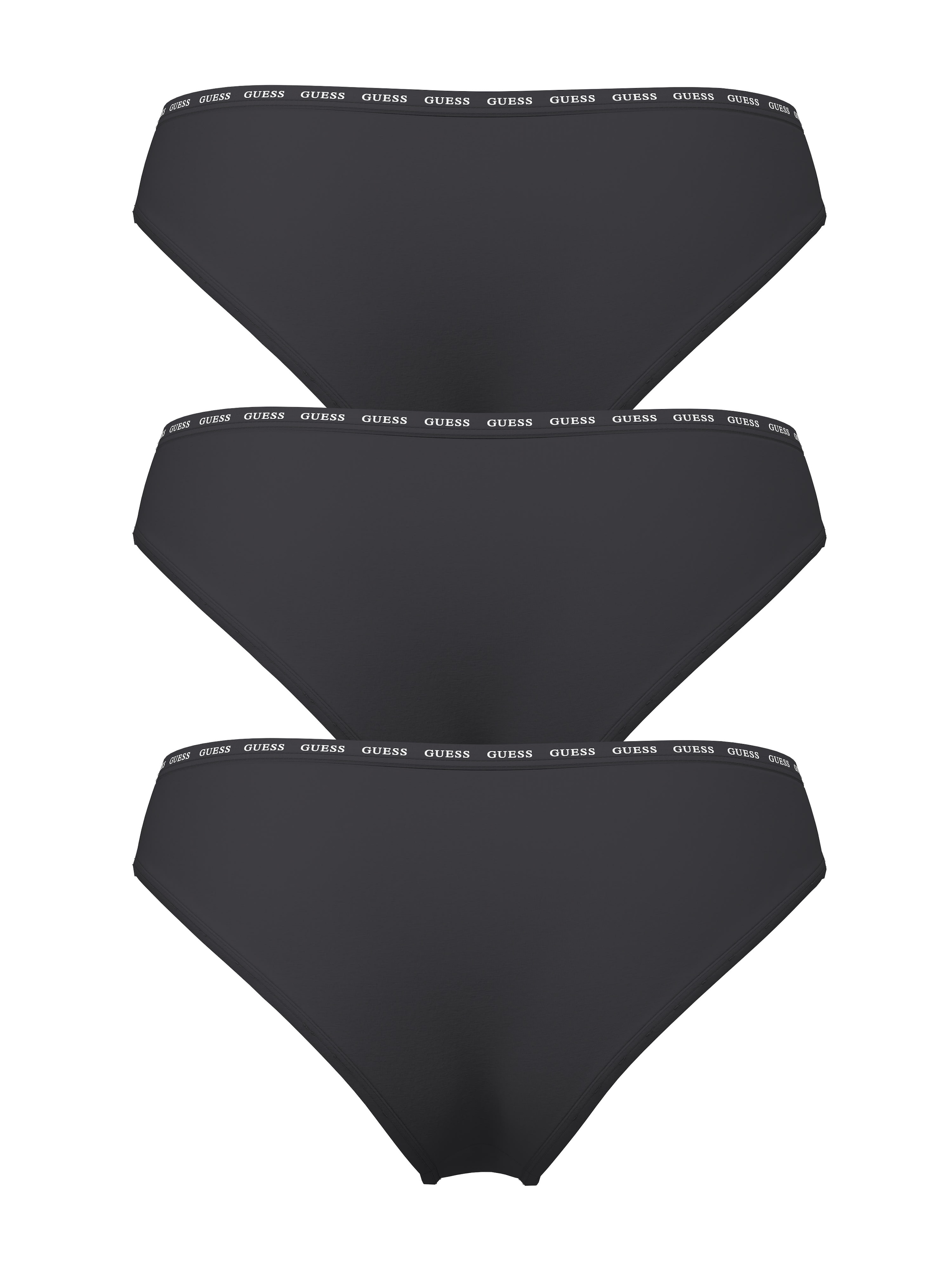 Guess Slip »3 PACK BASIC BRIEF« Packung, 3 Stk. aus Baumwollmix, Logobund
