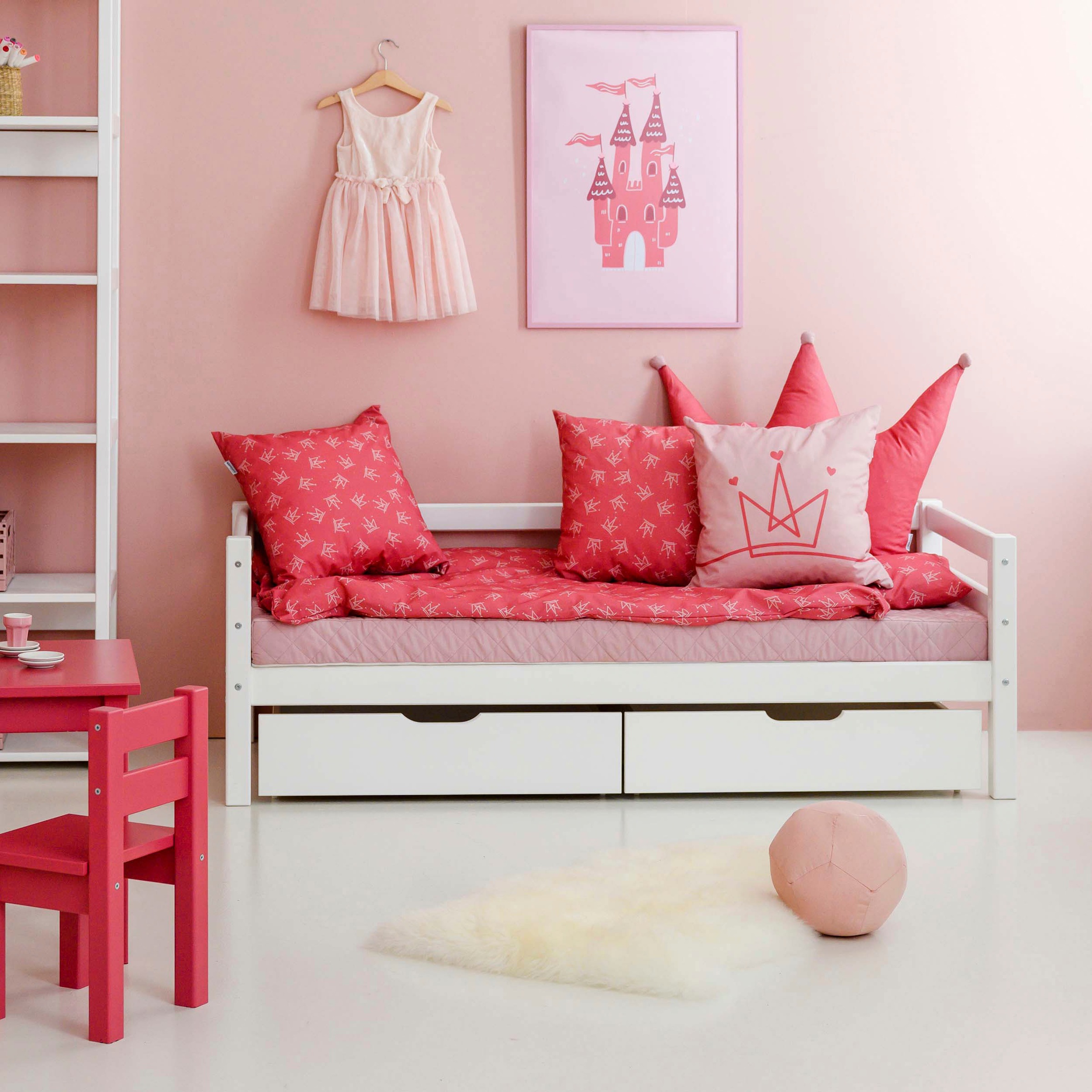 Image of Hoppekids Bettschubkasten »ECO Comfort«, (2 St.), auf Rollen in 7 Farben erhältlich 2 St. bei Ackermann Versand Schweiz