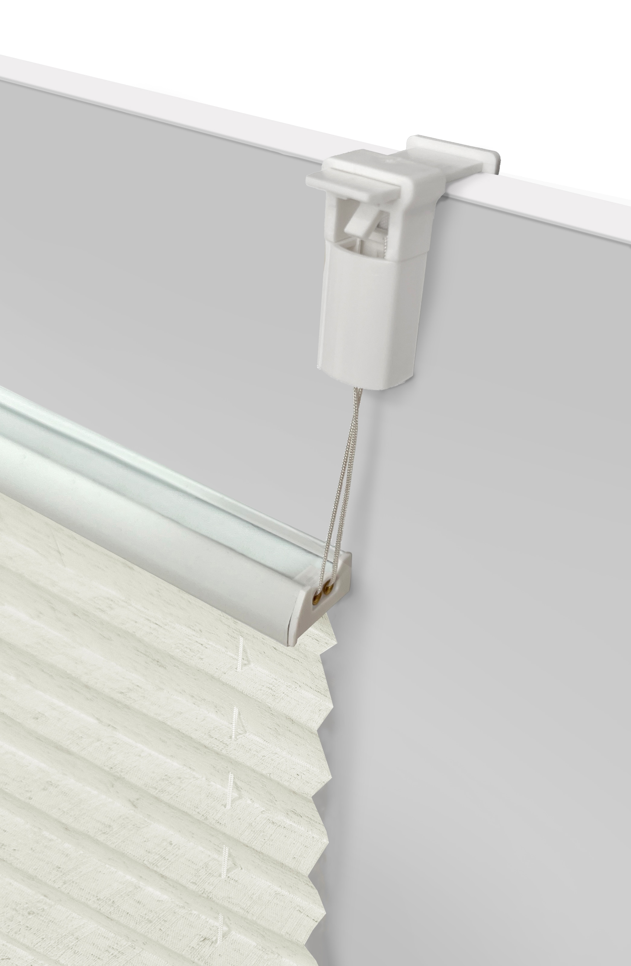 GOODproduct Plissee »VALLERIIE« Lichtschutz ohne Bohren verspannt trendig, mit strukturierter Oberfläche, für Fenster & Tür, NEUHEIT!