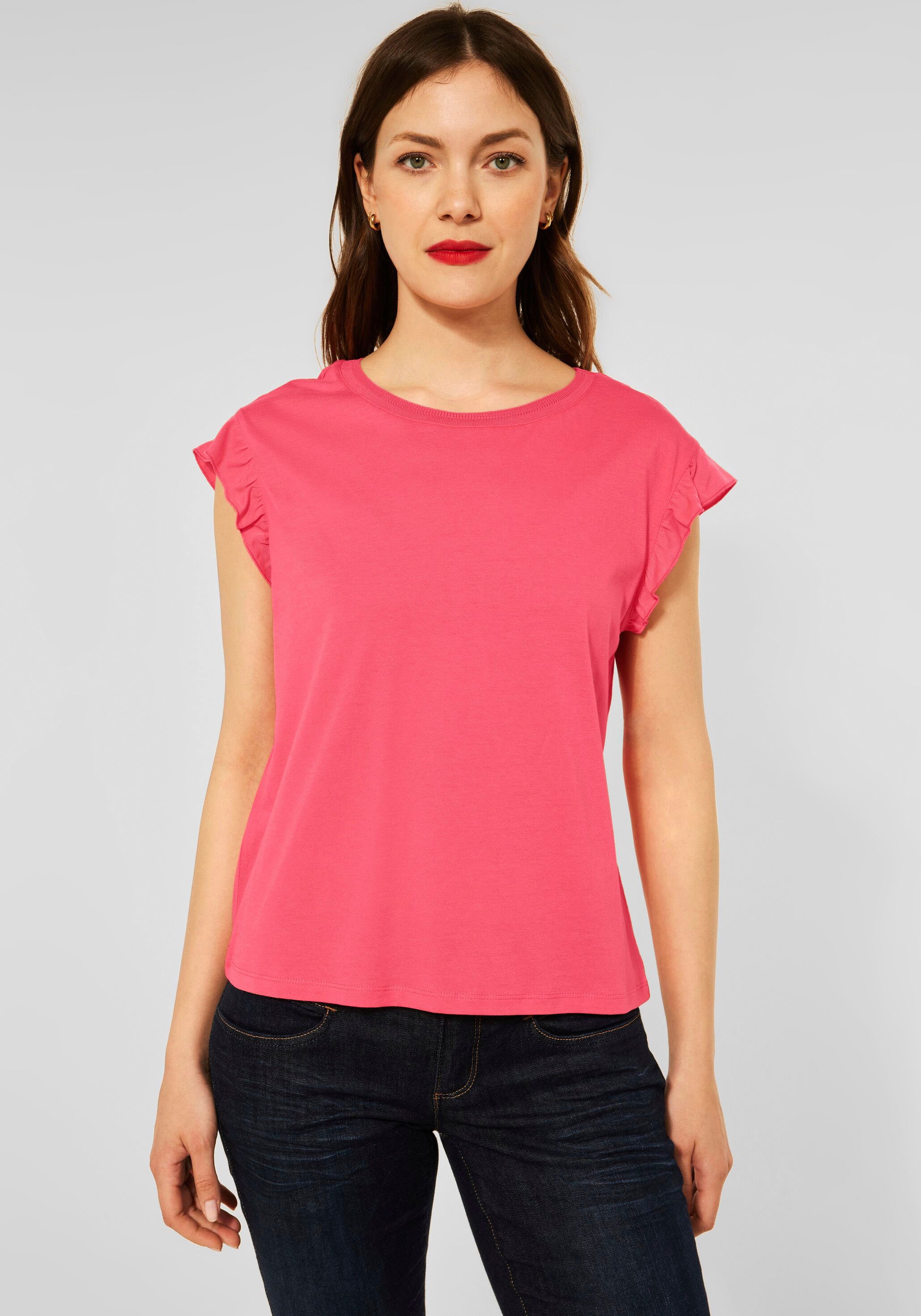 Image of STREET ONE T-Shirt, mit Flügelärmeln bei Ackermann Versand Schweiz