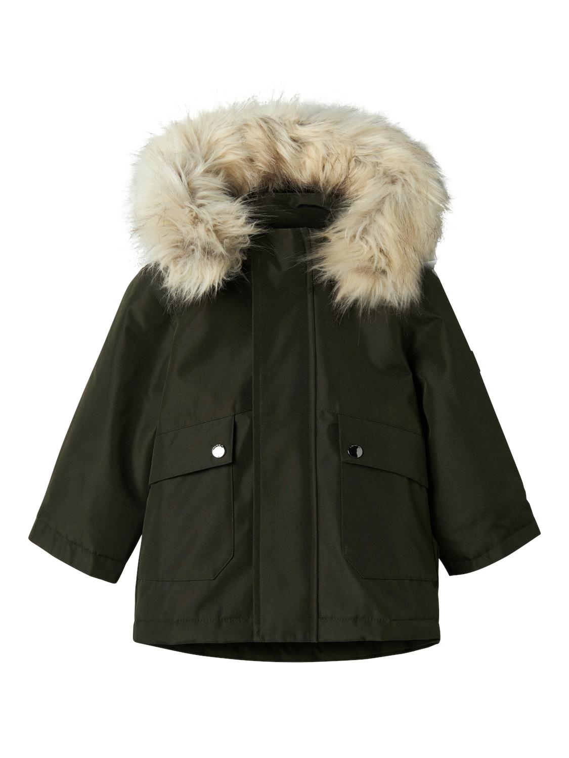 Parka »NMMMILLO PARKA JACKET LONG FO NOOS«, mit Kapuze