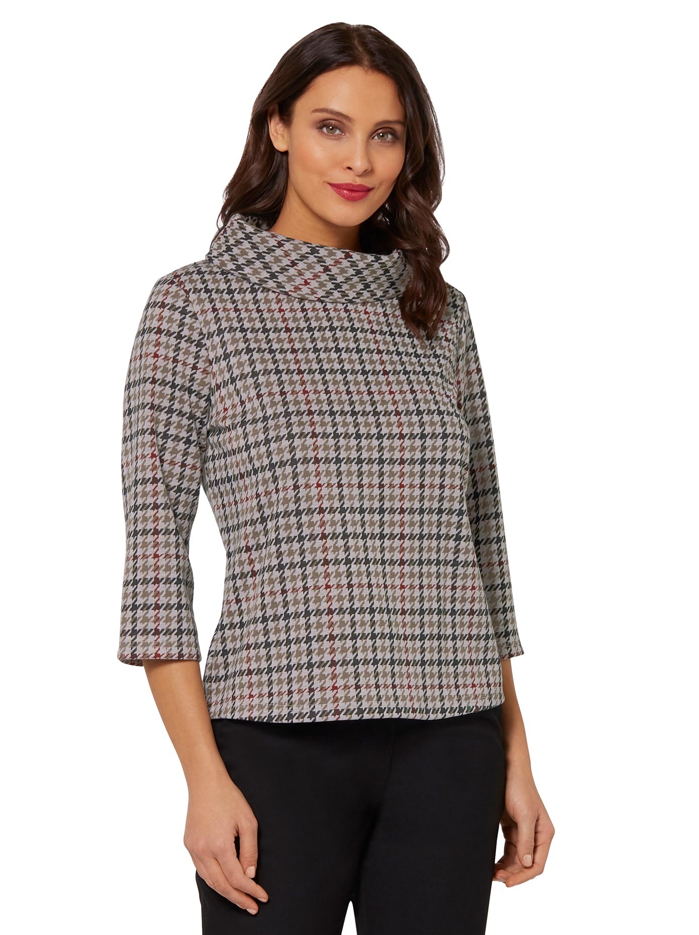 Image of Inspirationen 3/4-Arm-Shirt »Jacquard-Shirt«, (1 tlg.) bei Ackermann Versand Schweiz