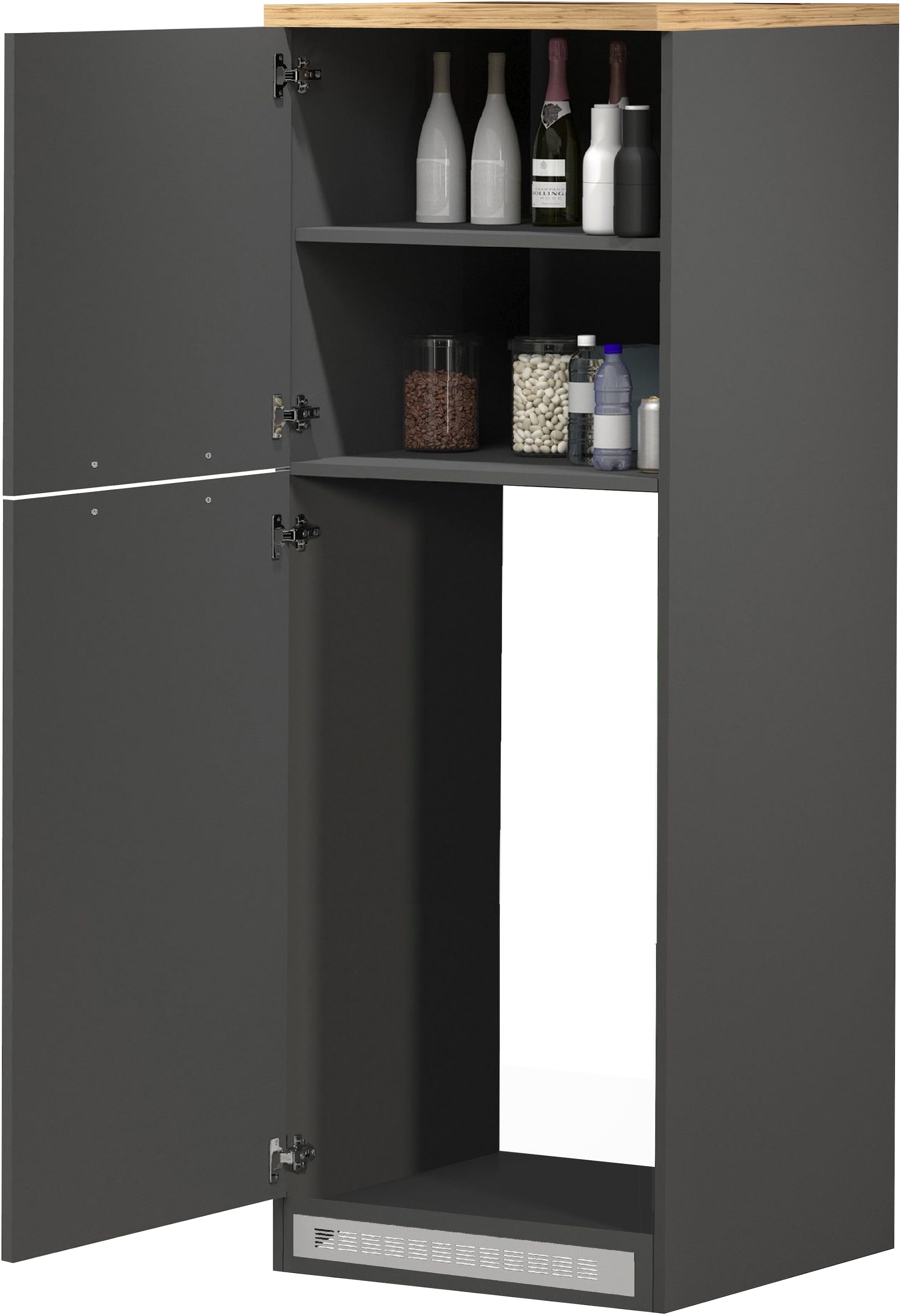 KOCHSTATION Armoire réfrigérée encastrable »KS-Sole« Breite 60 cm, Nischenmass 56,8/53/90 cm