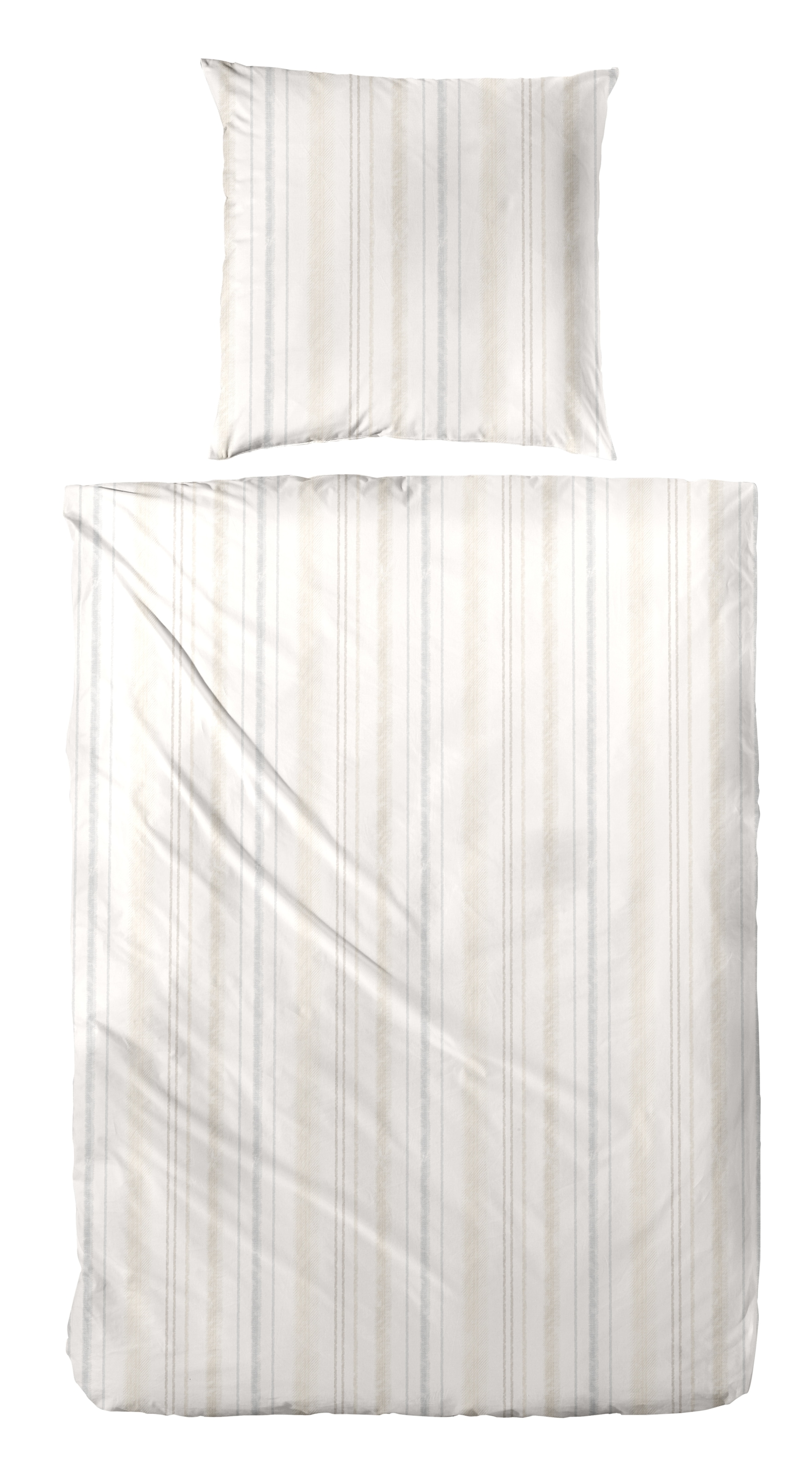 Primera Linge de lit »Halbleinen-Bettwäsche« 2 pièces 55% coton, 45% lin