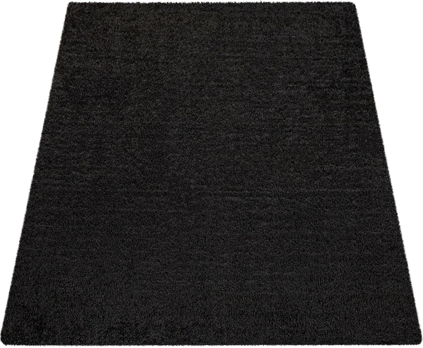 Image of Paco Home Hochflor-Teppich »Vienna 200«, rechteckig, 25 mm Höhe, waschbarer Uni Hochflor Shaggy, Wohnzimmer bei Ackermann Versand Schweiz