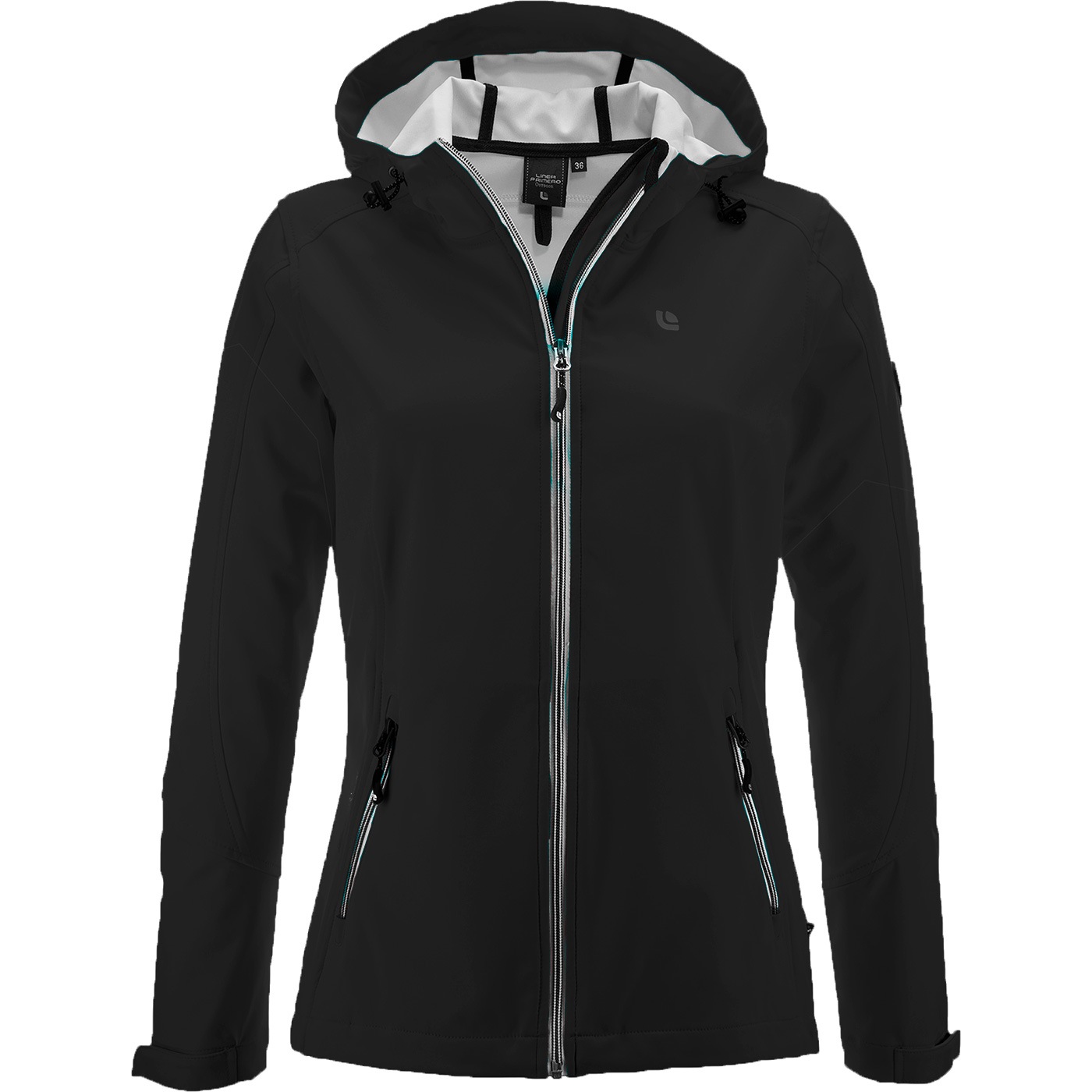Image of DEPROC Active Softshelljacke »RODELL PEAK WOMEN«, Kontrastreissverschluss bei Ackermann Versand Schweiz