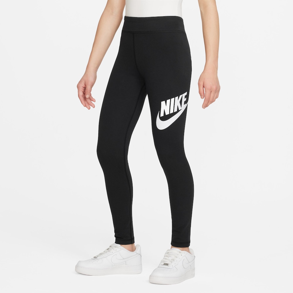 Nike Sportswear Leggings »ESSENTIALS BIG KIDS' (GIRLS') MID-RISE LEGGINGS«