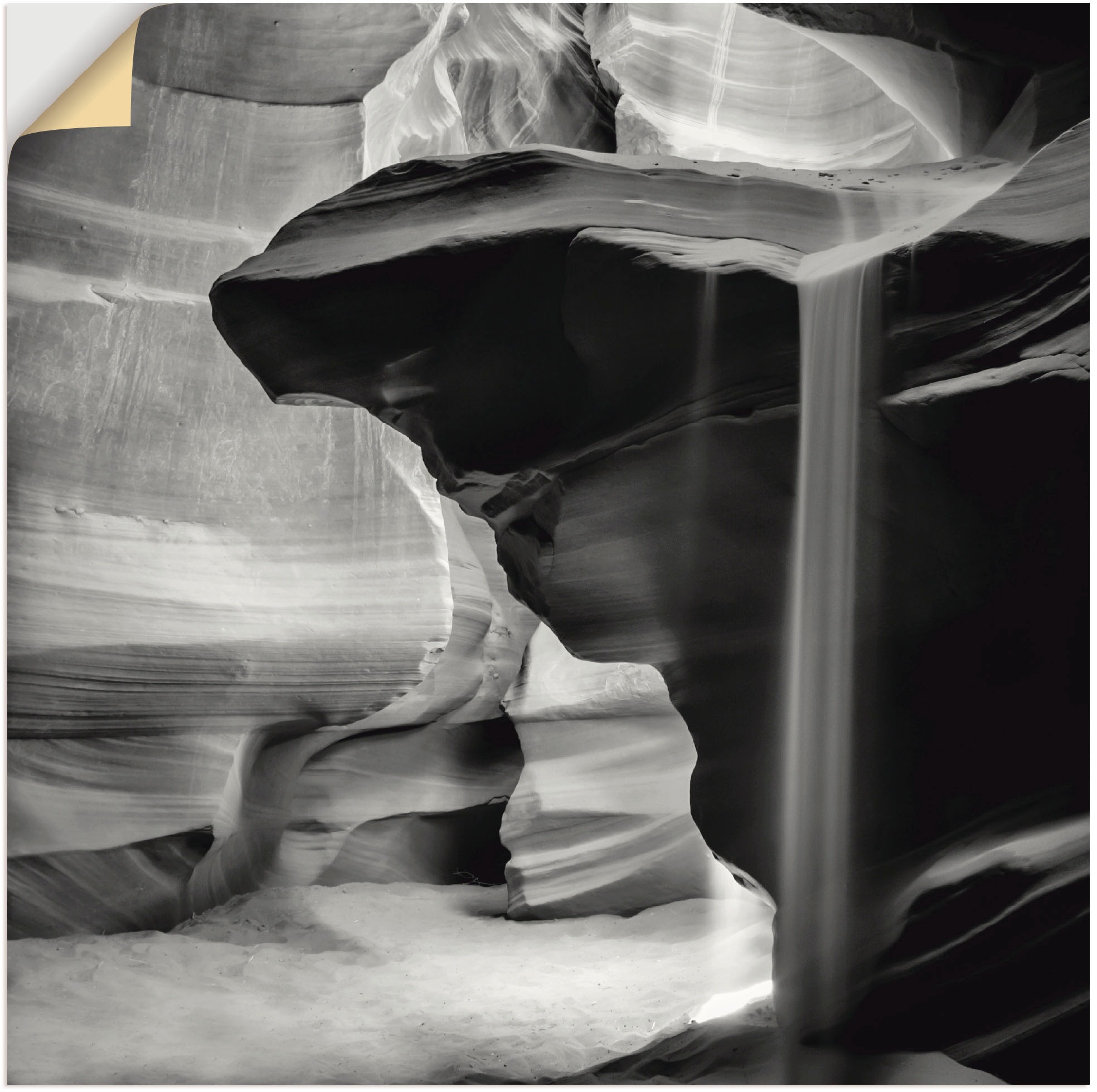 Image of Artland Wandbild »Antelope Canyon VI«, Amerika, (1 St.), in vielen Grössen & Produktarten - Alubild / Outdoorbild für den Aussenbereich, Leinwandbild, Poster, Wandaufkleber / Wandtattoo auch für Badezimmer geeignet bei Ackermann Versand Schweiz