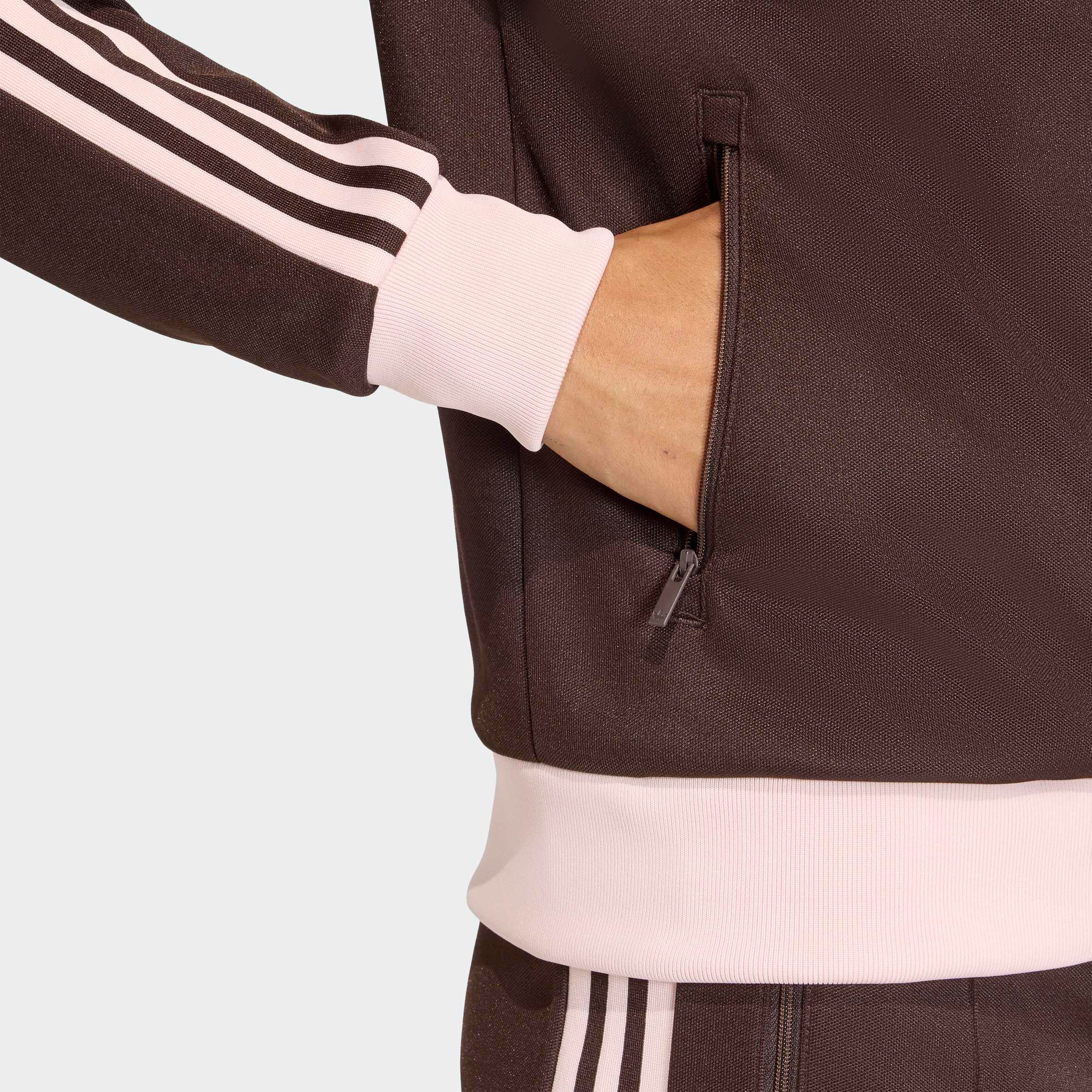 adidas Originals Trainingsjacke »CLASSIC TT« für Erwachsene, mit Reissverschluss, aus Baumwolle, reguläre Passform