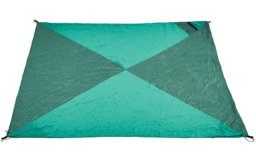 Image of Picknickdecke "ticket to the moon Travel Blanket Exotic Ocean / Petrol green"