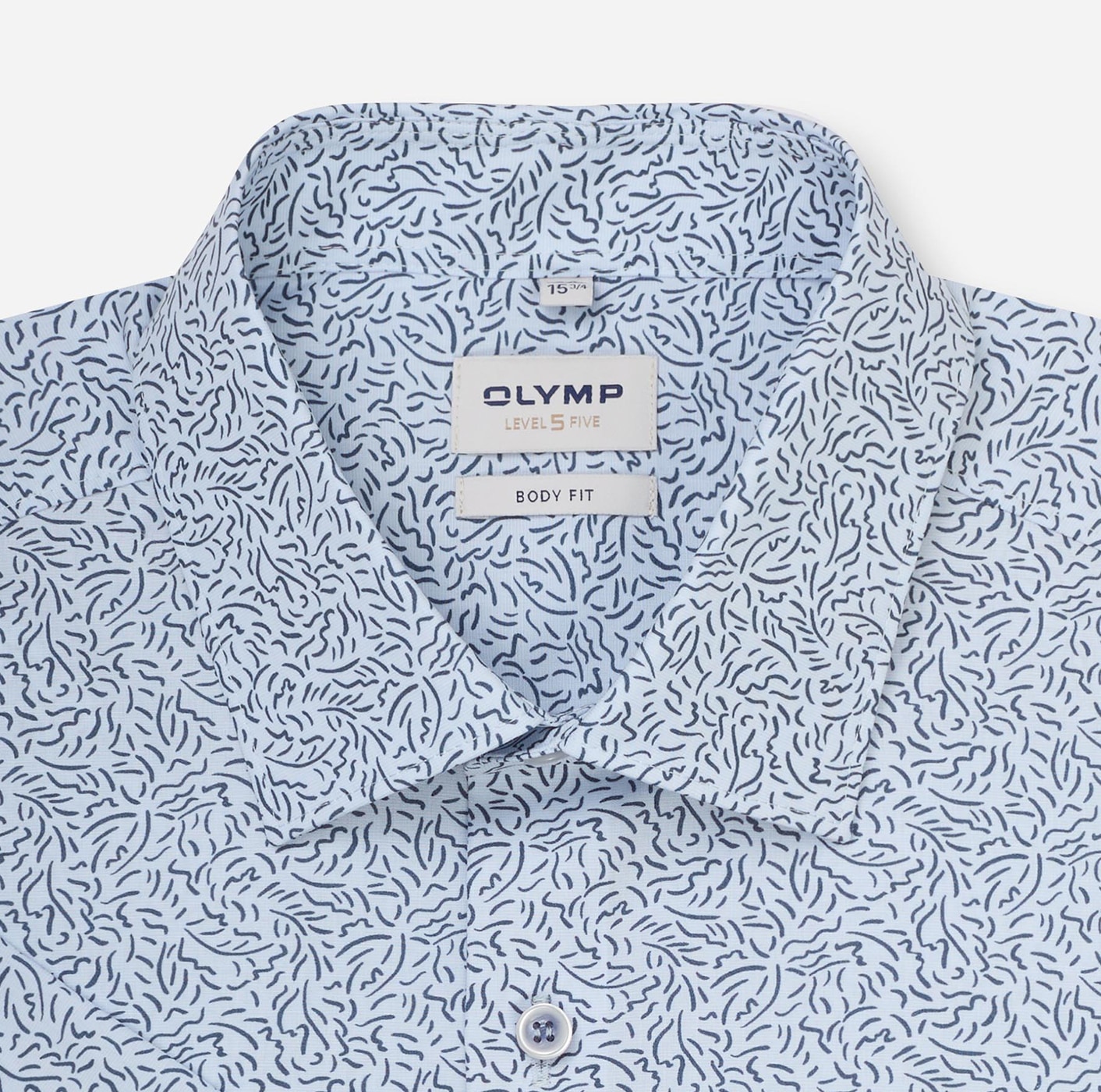 OLYMP Chemise à manches courtes »Level Five« Chemise business, coupe body fit, col Kent