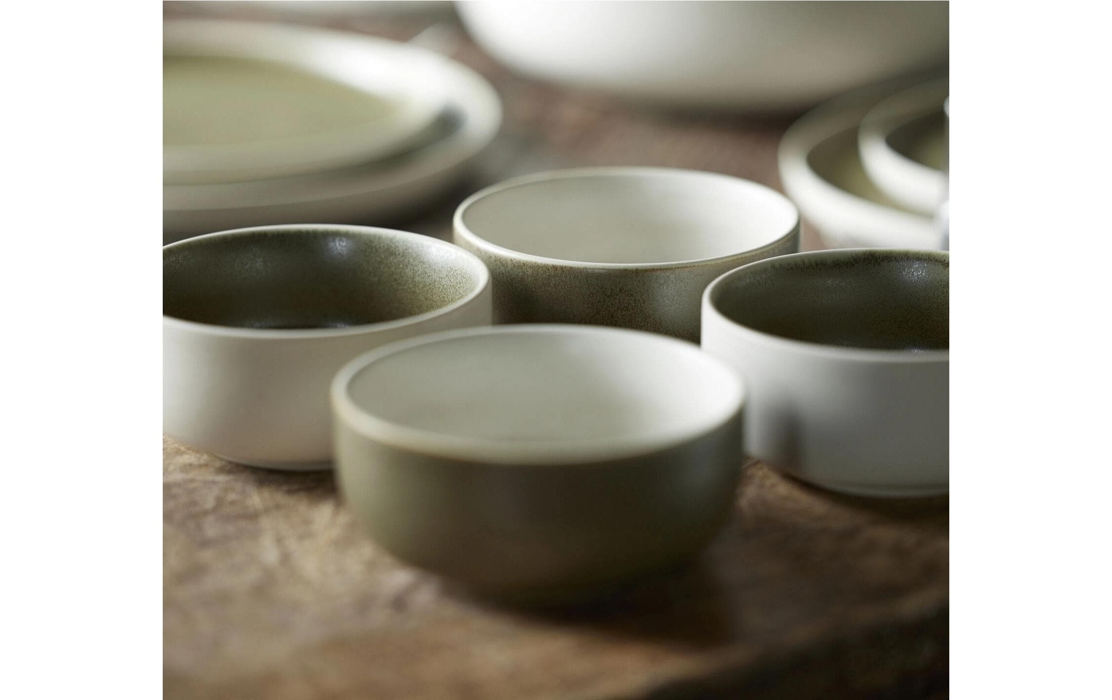 nicht definiert Schale »Studio Round North 11 cm, 4 Stück«, aus Steingut