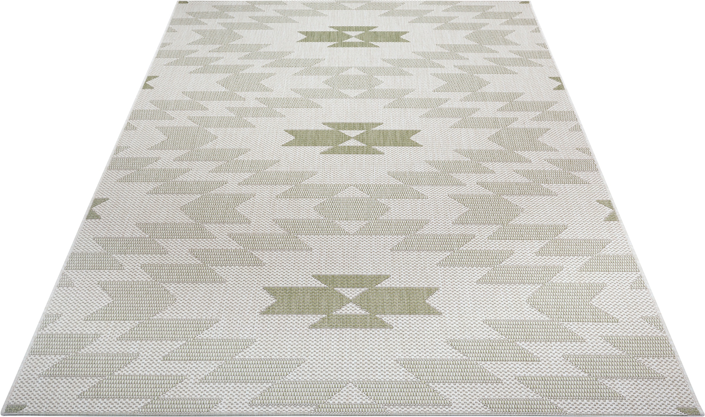 Image of Home affaire Teppich »Brenta«, rechteckig, 3 mm Höhe, In-und Outdoor geeignet, Wohnzimmer, Balkon, Terrasse, Garten, Strapazierfähig und pflegeleicht, Flachgewebe bei Ackermann Versand Schweiz