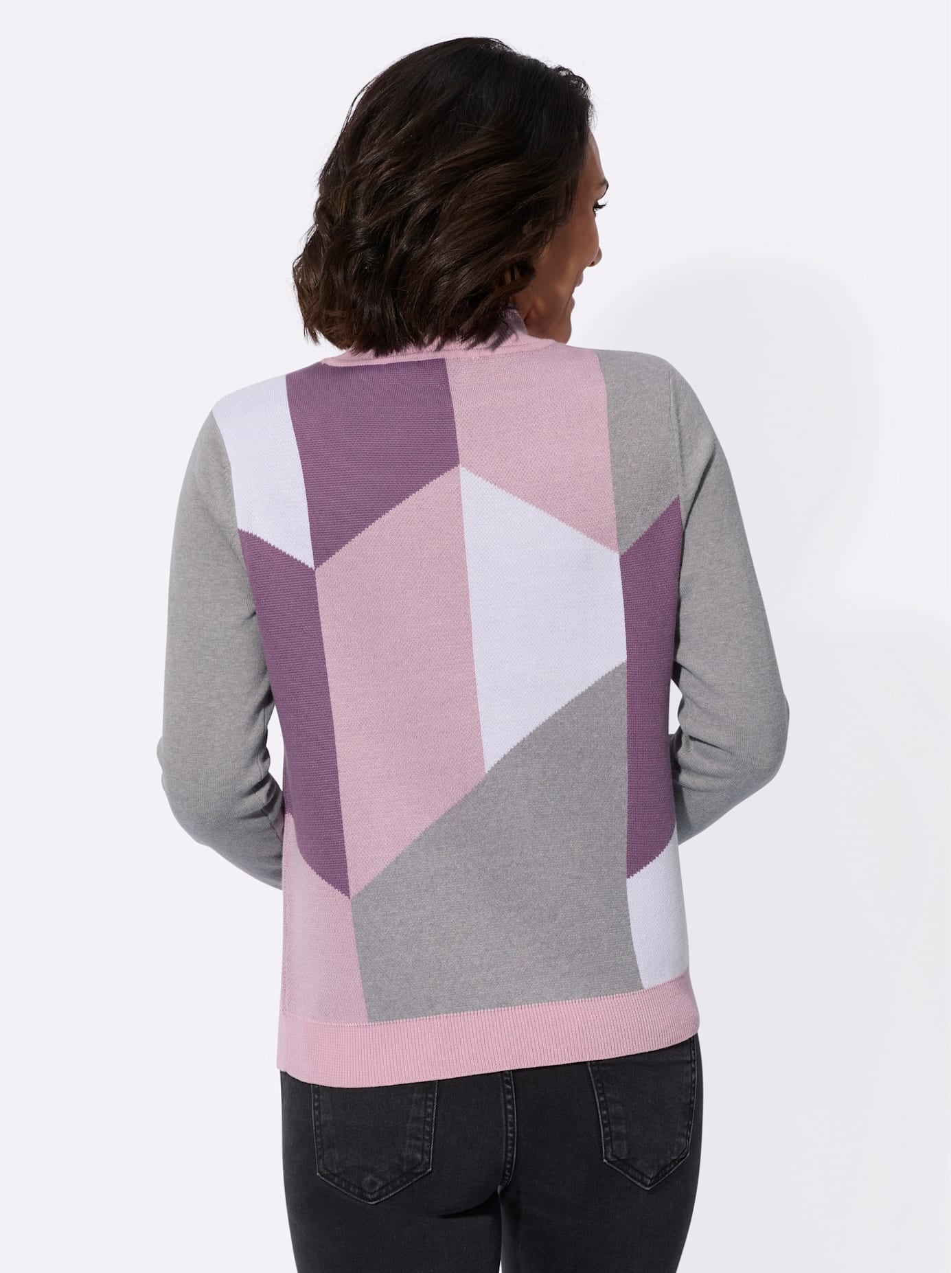 Casual Looks Stehkragenpullover »Pullover«