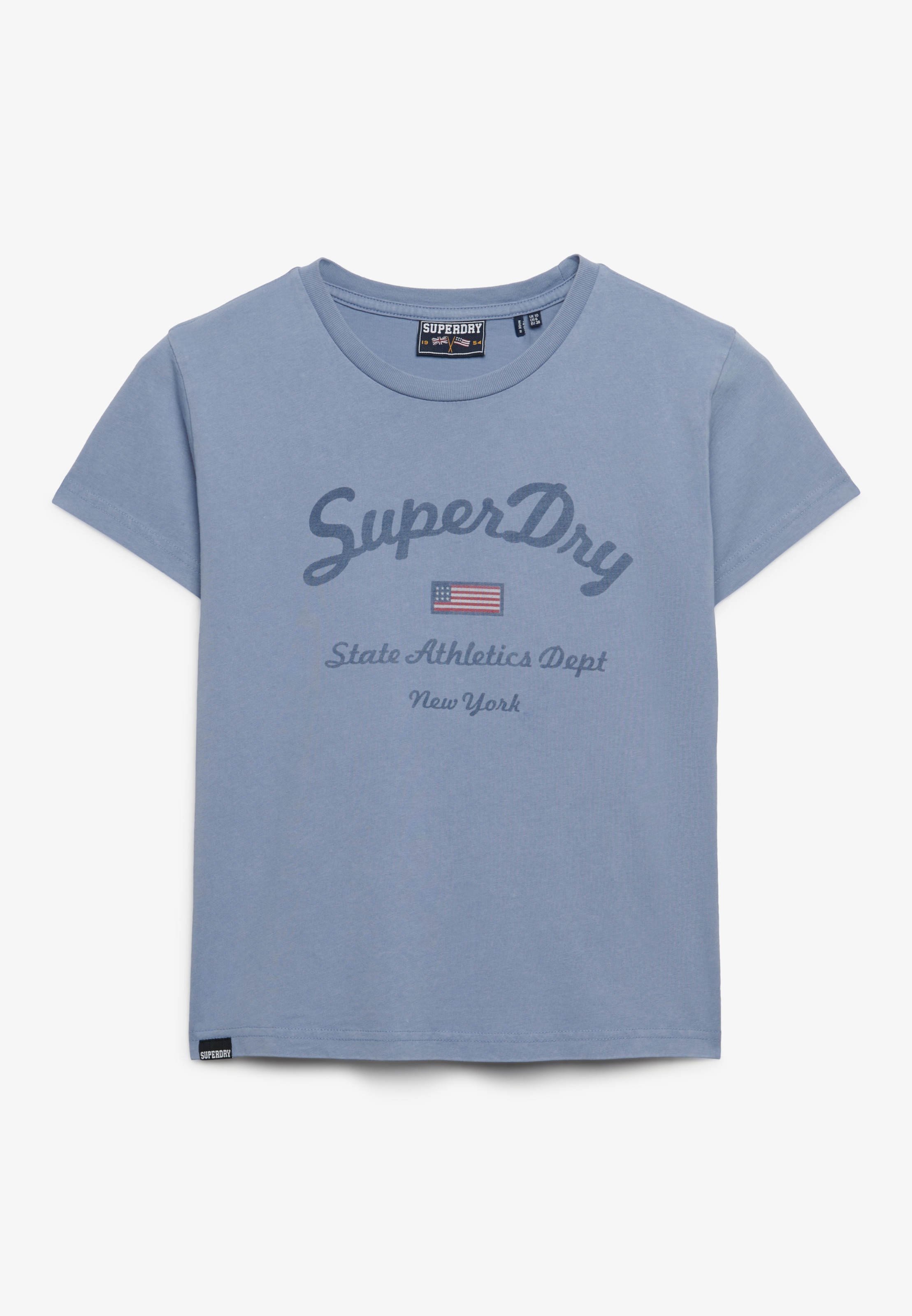 Image of Superdry Print-Shirt "ATH ESS FITTED GRAPHIC TEE"