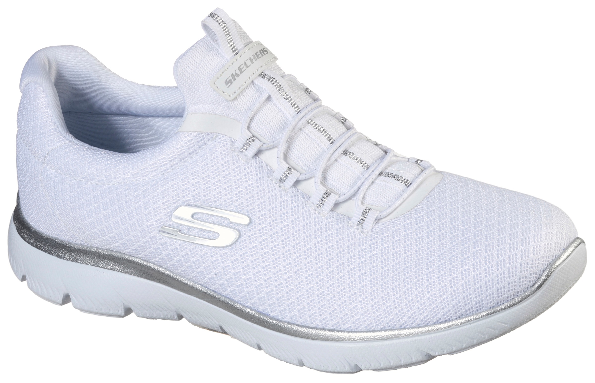 Image of Skechers Slip-On Sneaker »SUMMITS«, mit dezenten Kontrast-Details bei Ackermann Versand Schweiz