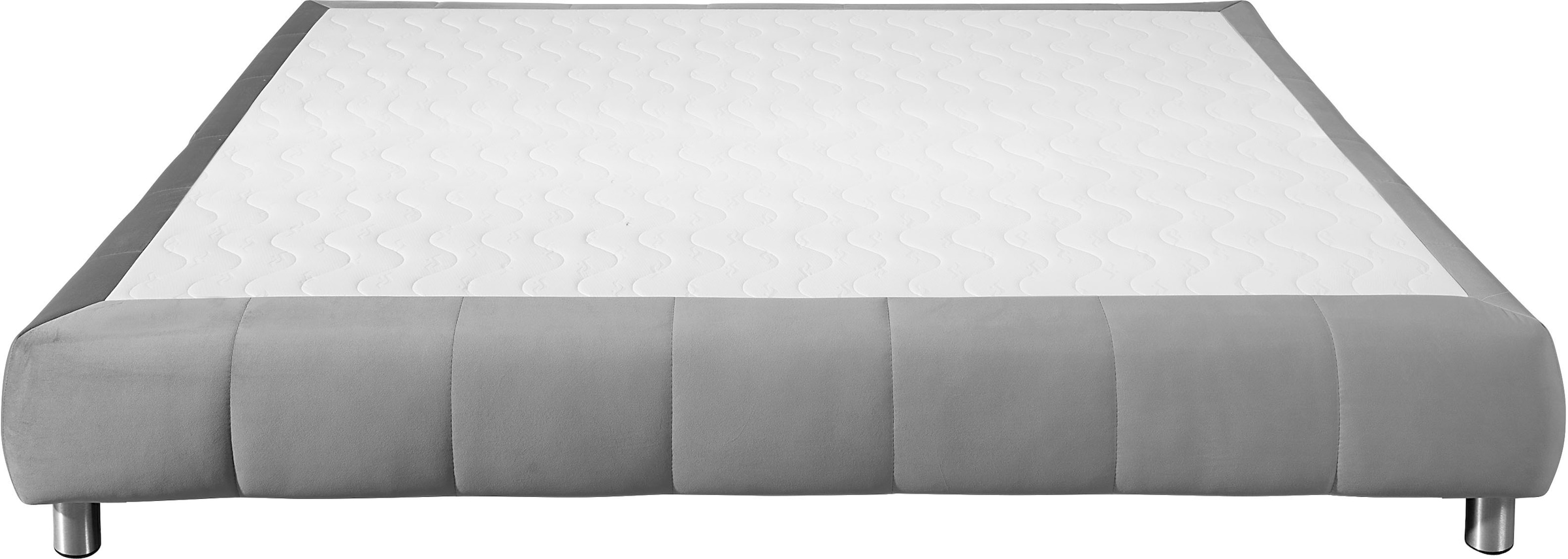 andas Boxspringbett »Salo«, Ohne Kopfteil, inkl. Topper, auch in Überlänge 220 cm