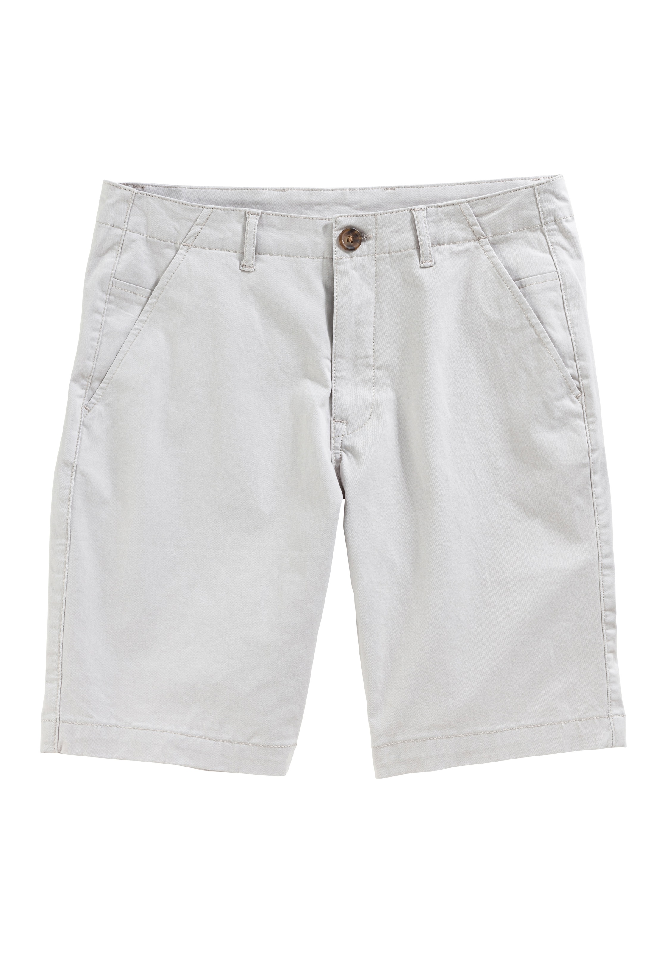 John Devin Chinoshorts "regular-fit" Shorts aus elastischer Baumwoll-Qualität