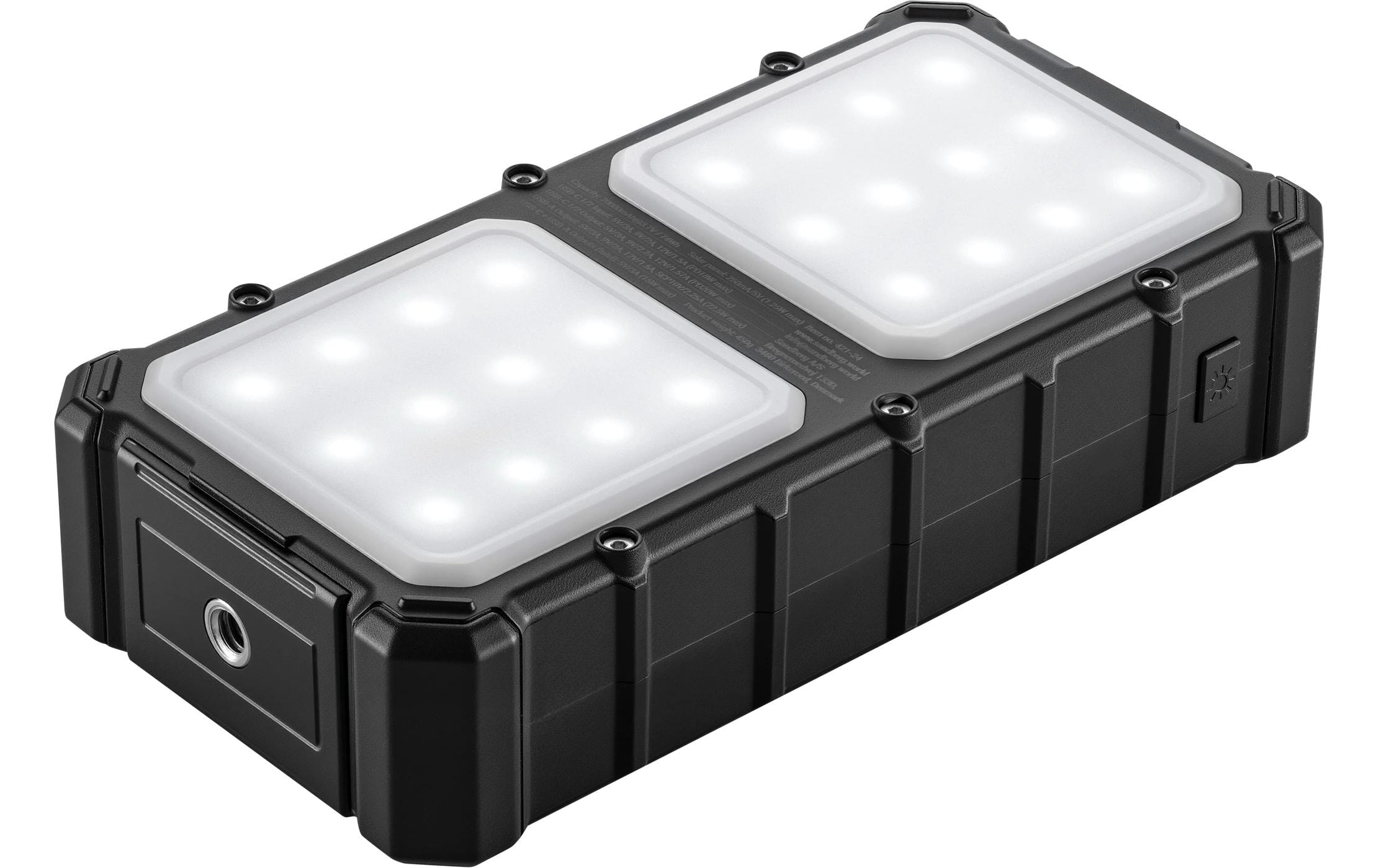 Sandberg Powerbank »Solar CampLED 20000 mAh« Solarpanel