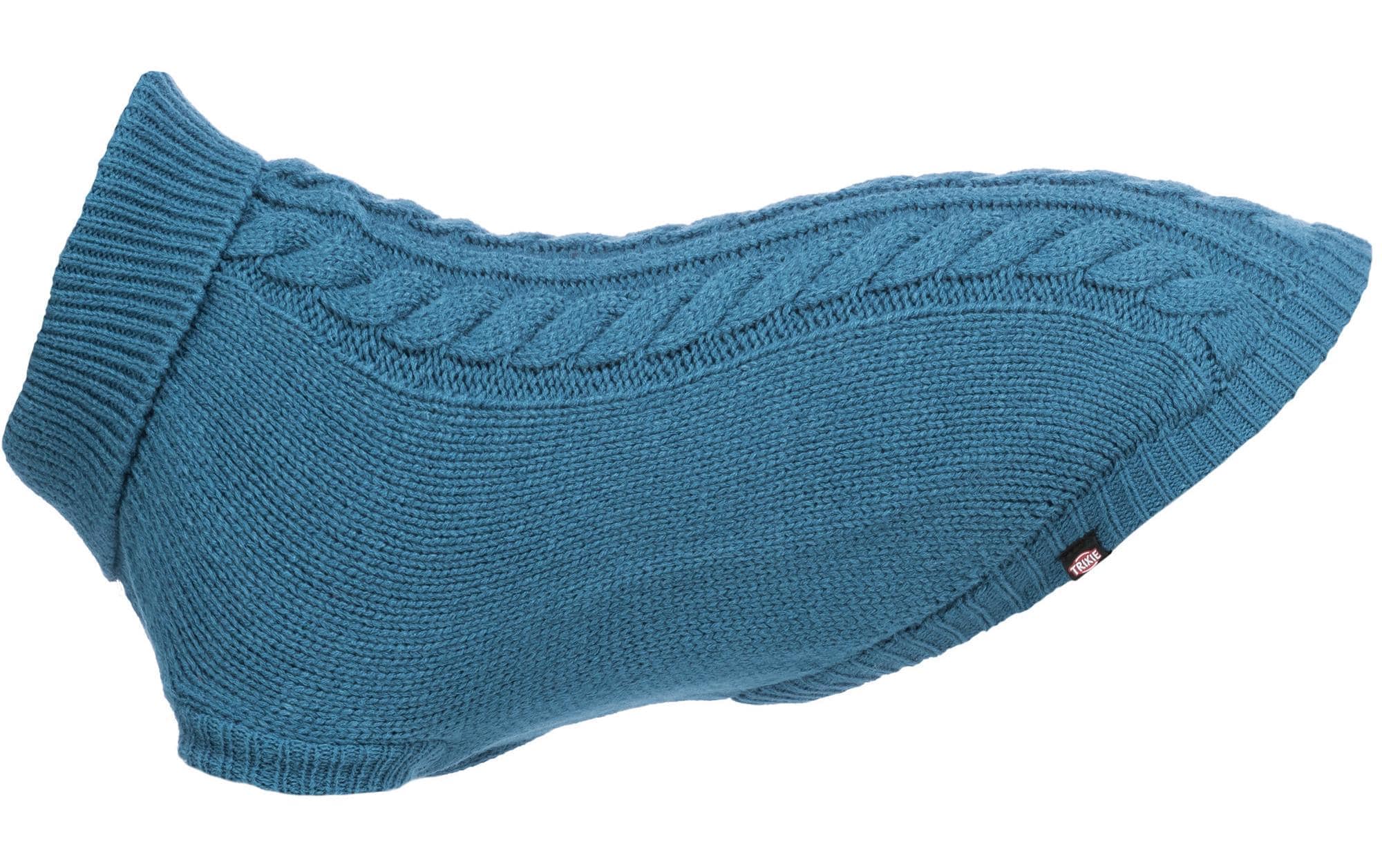 TRIXIE Tierpullover »Pullover Kenton, L: 55 cm, bleu«, Kunststoff