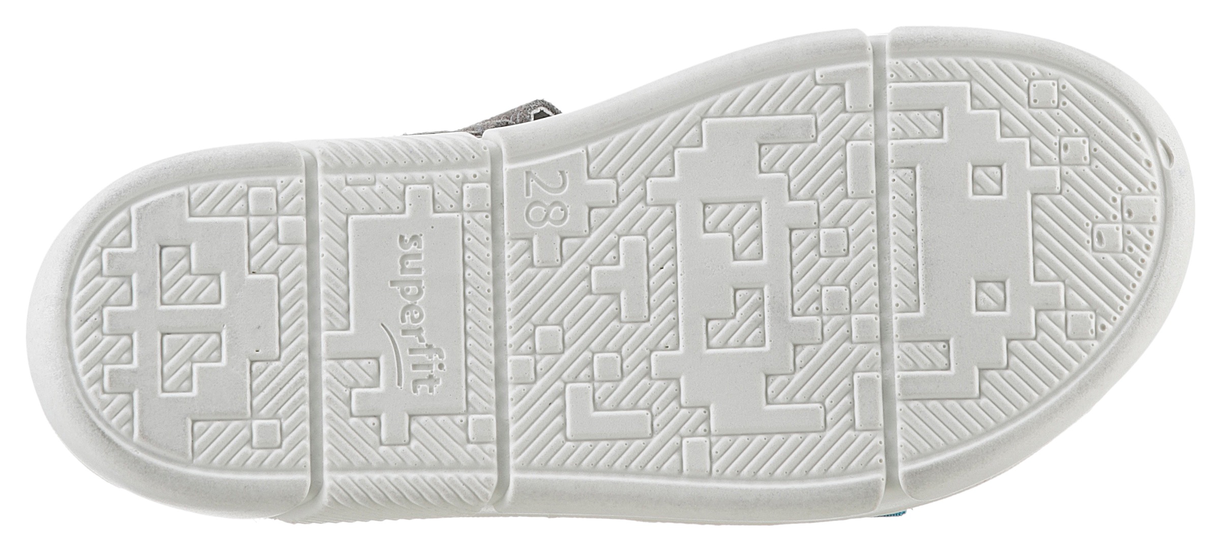 Superfit Sandale »PIXIE WMS: mittel«, Sommerschuh, Klettschuh, Outdoorschuh, mit süssem Fussballprint