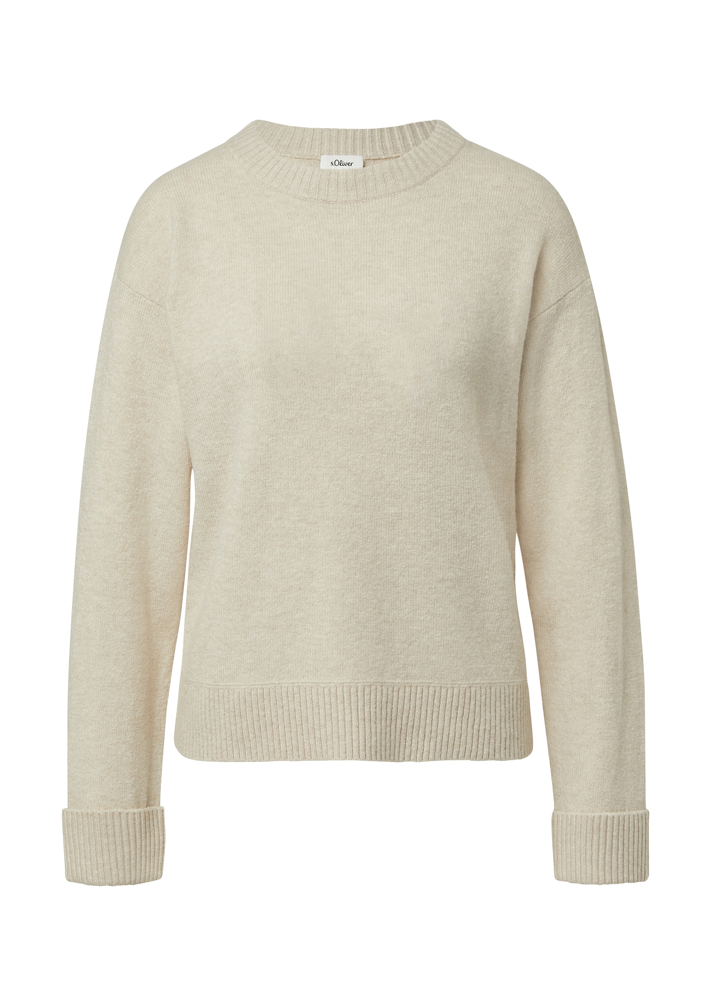s.Oliver Pull en tricot mit Rundhals
