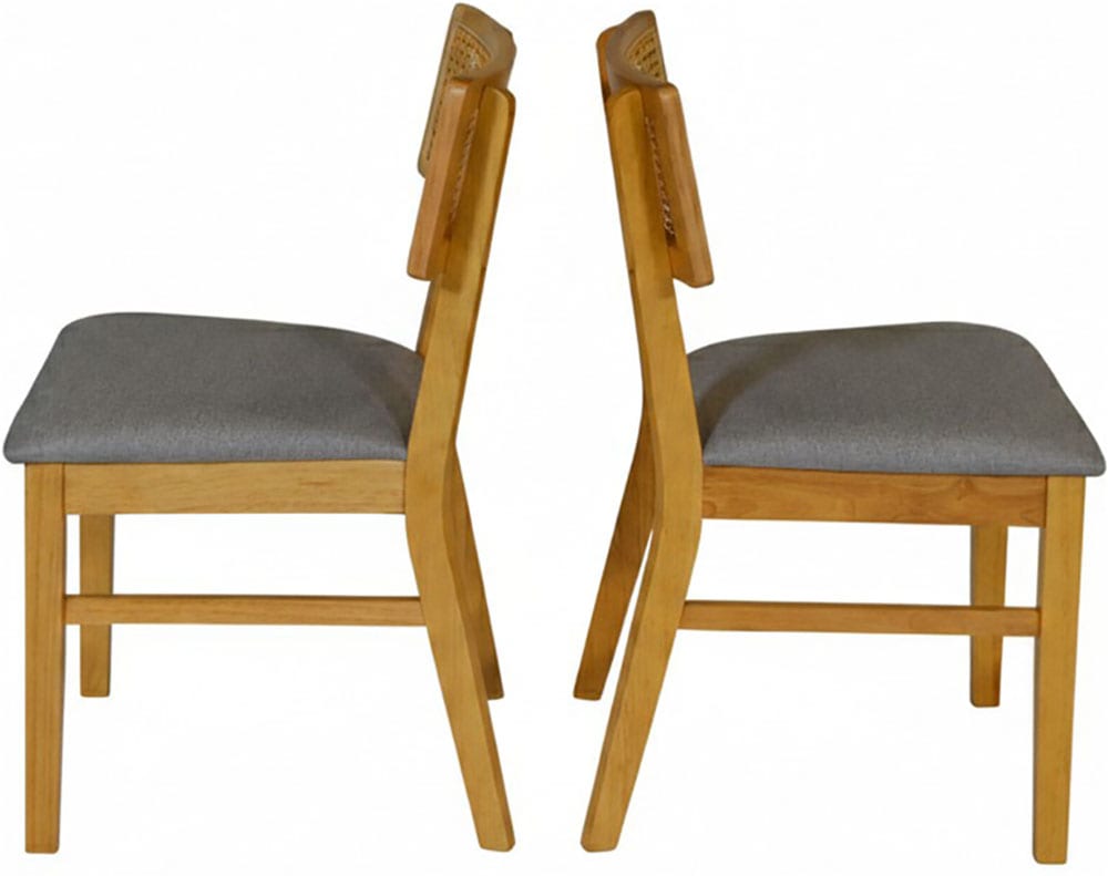Jahnke Esszimmerstuhl »VIENNA SIT DUO« () Esszimmerstuhl (2er Set), Massivholz, gepolstert, bis 110 kg belastbar