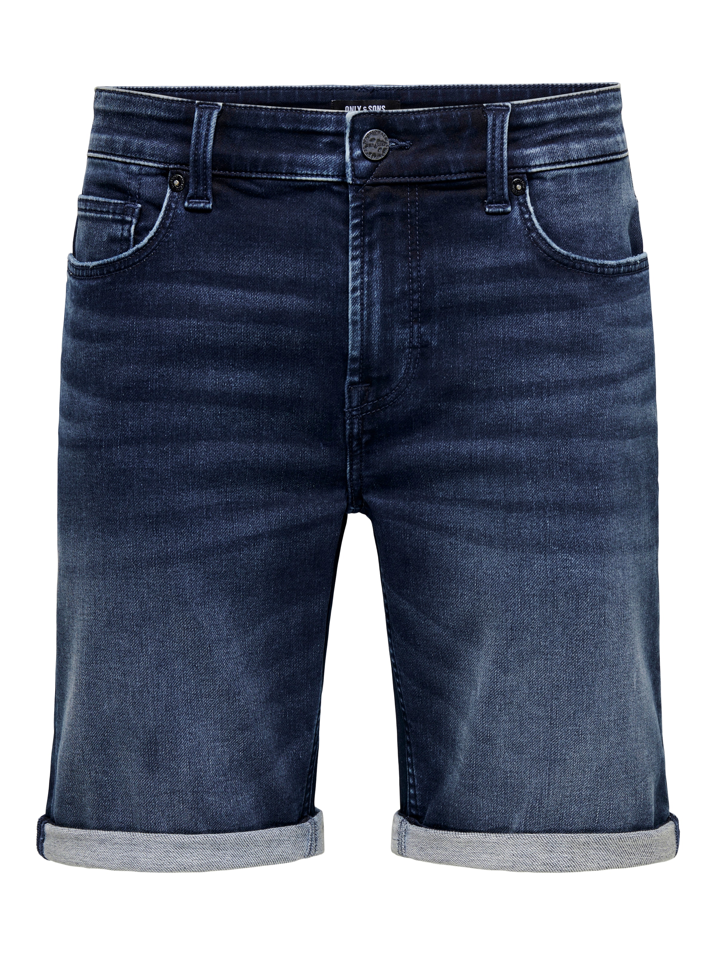 ONLY & SONS Jeansshorts »ONSPLY JOG DBD 0025 ANA DNM SHORTS NOOS« Baumwollmischung, regular fit
