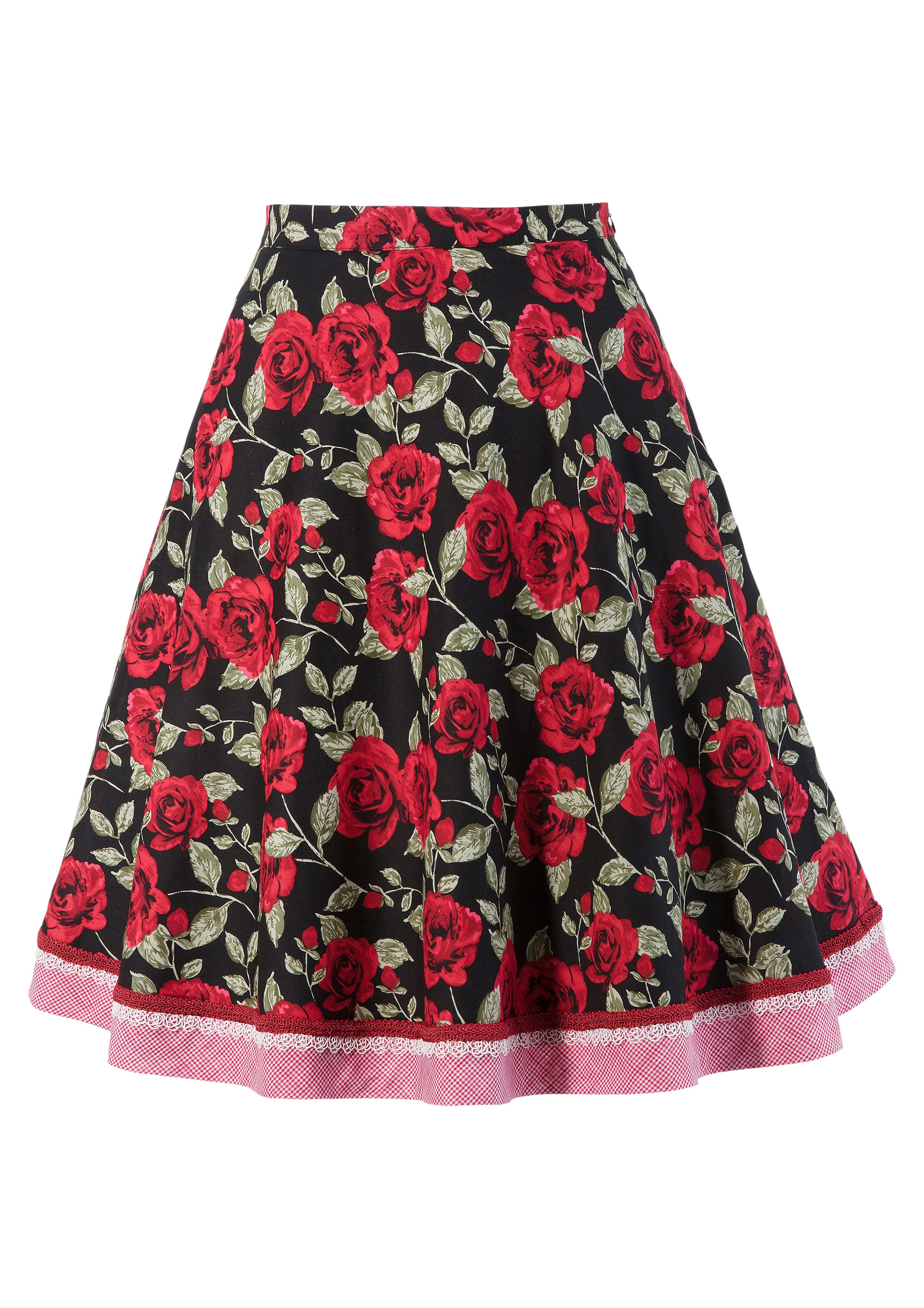 Image of Andreas Gabalier Kollektion Trachtenrock, Damen mit Rosenmotiv bei Ackermann Versand Schweiz