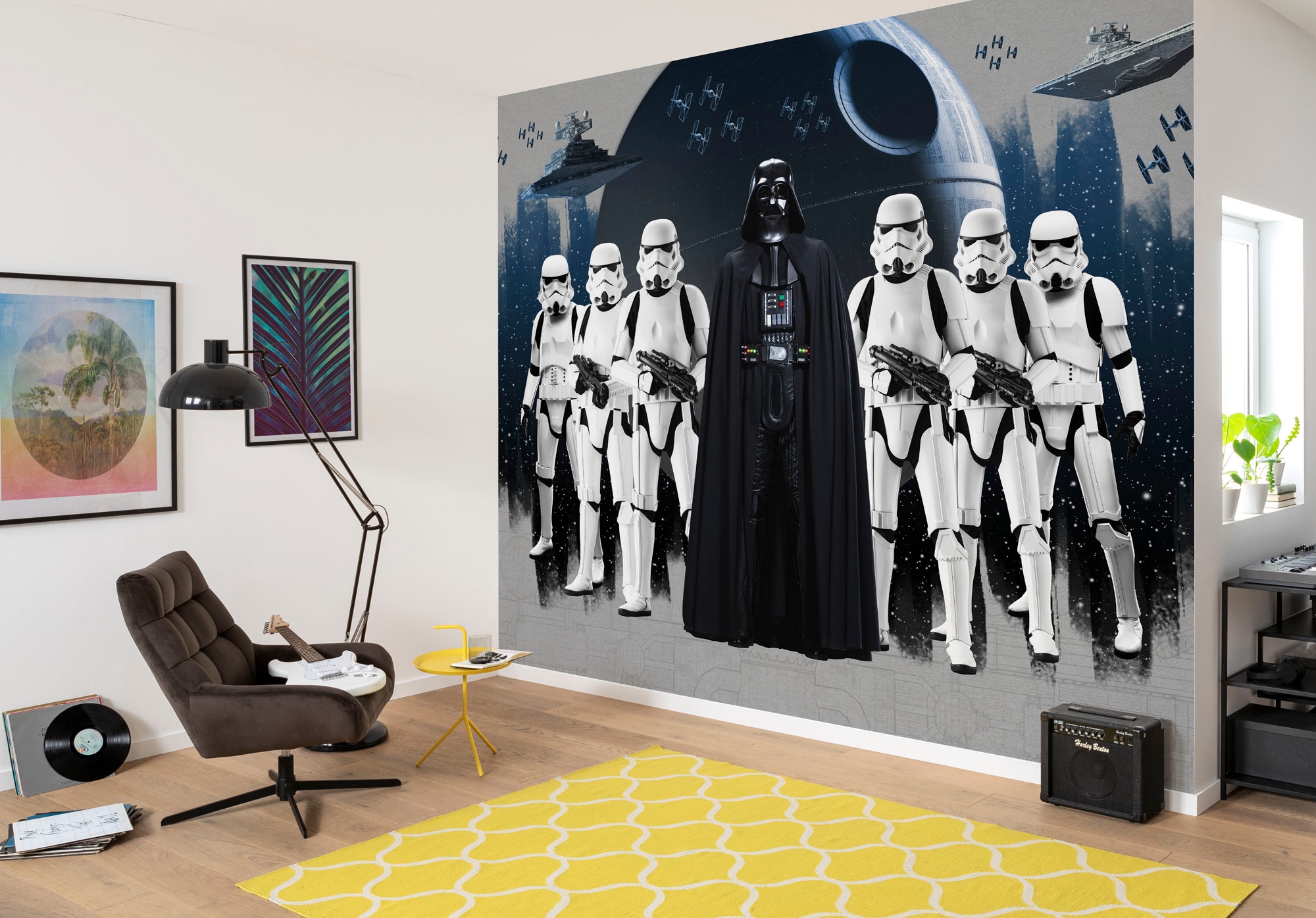 Image of Komar Fototapete "Vlies Fototapete - STAR WARS The Dark Side - Grösse 368 x 248 cm" Motiv bedruckt glatt