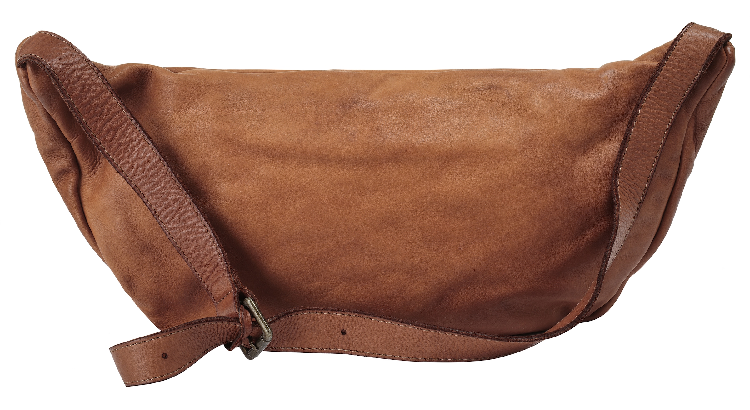 forty° Umhängetasche echt Leder, Made in Italy