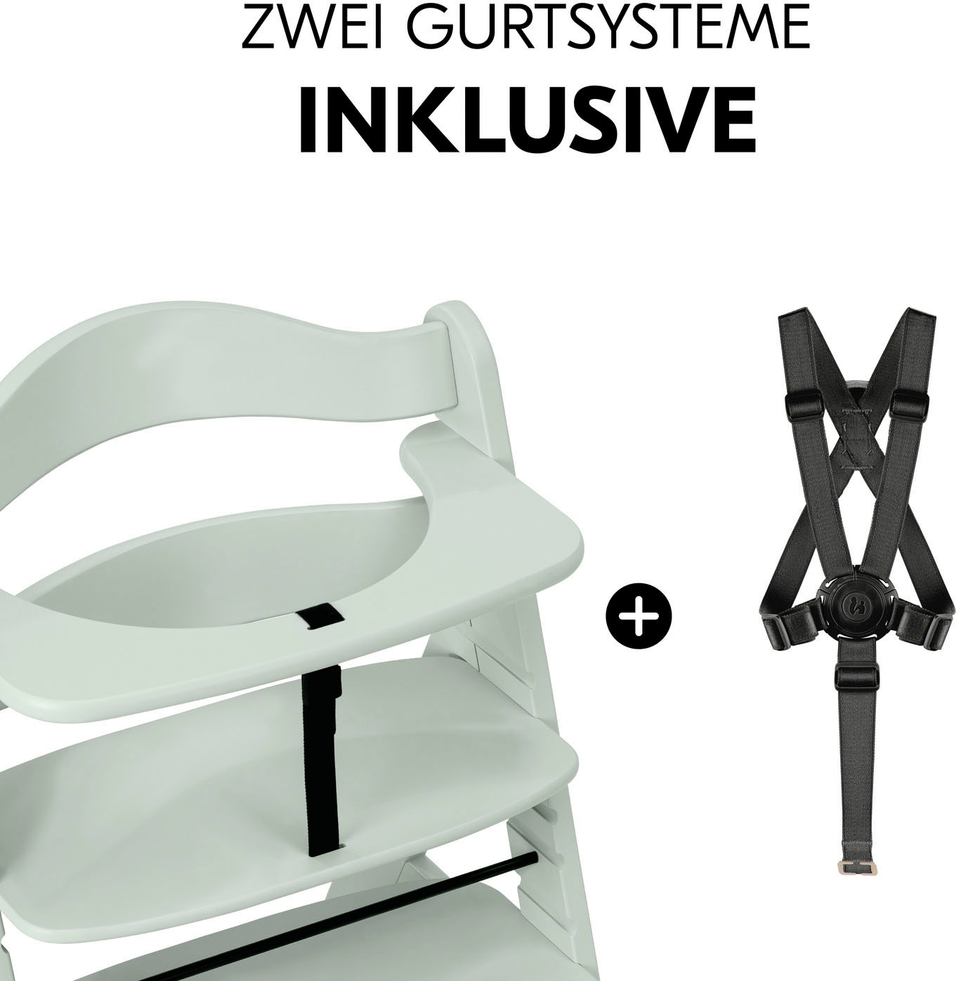 Hauck Chaise haute »Alpha+« () FSC® - schützt Wald