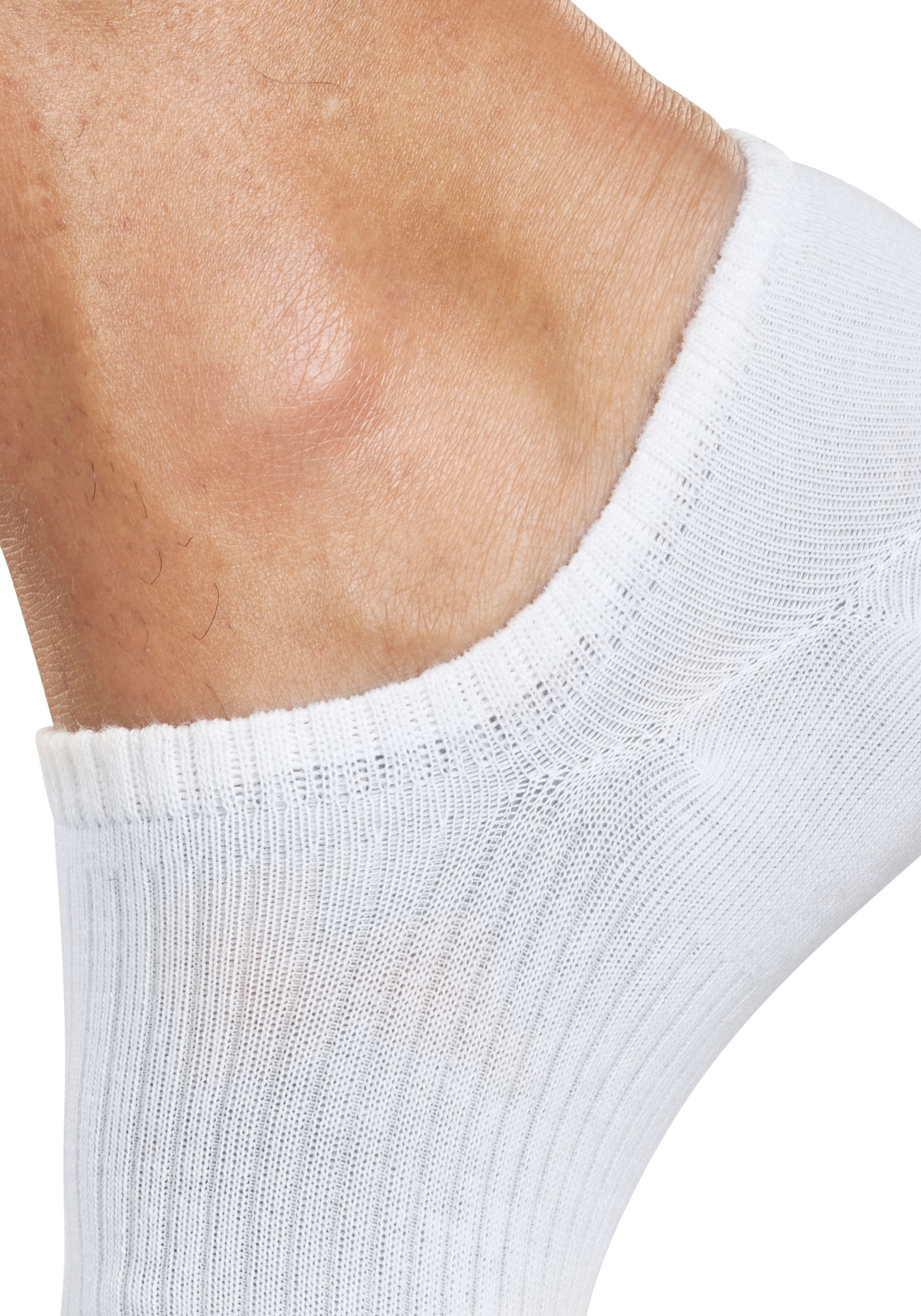 H.I.S Chaussettes de baskets Paquet, 7 Couple tlg. invisible und gerippt