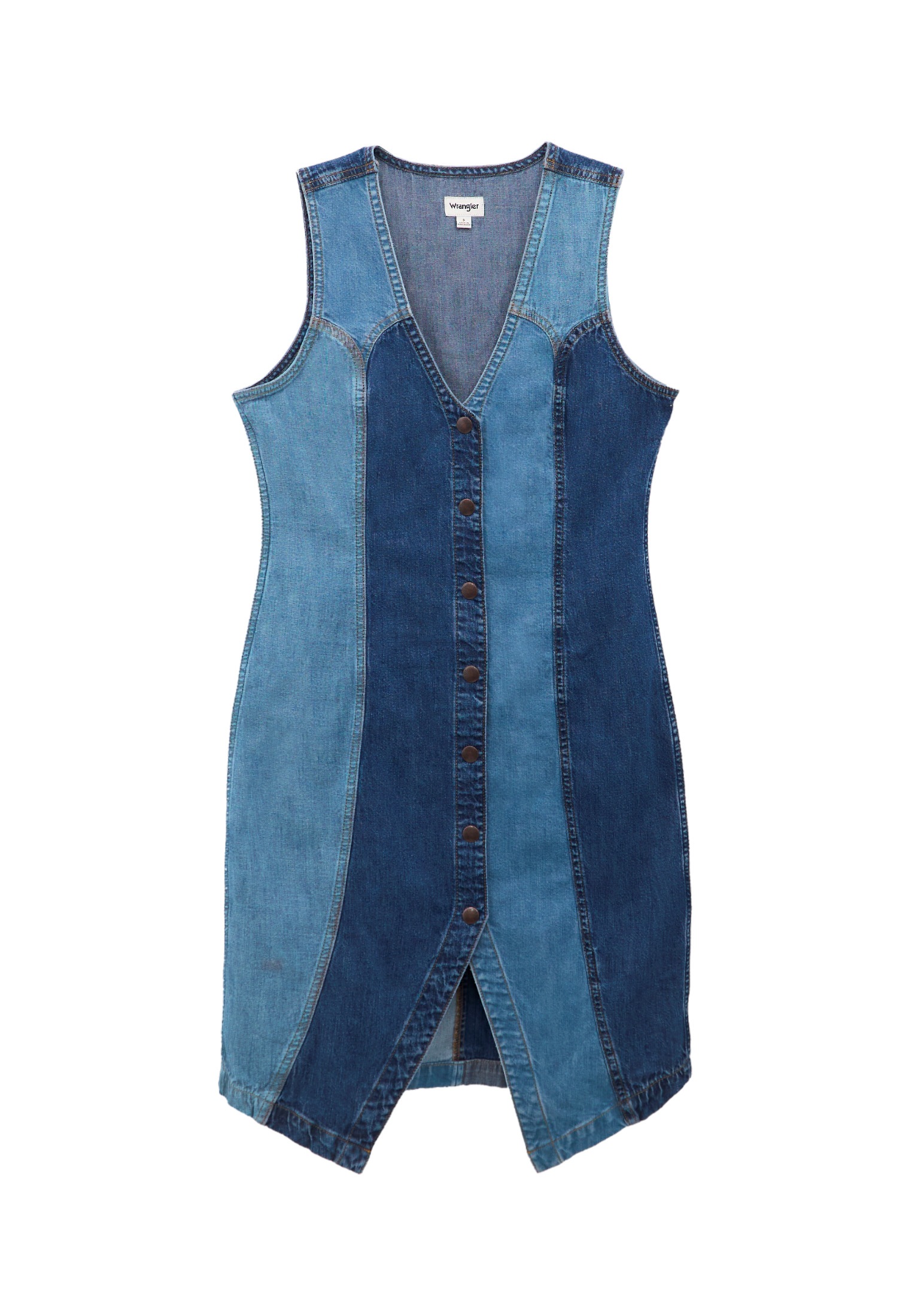 Image of Wrangler Jeanskleid "WRANGLER Jeanskleid Vest Dress"