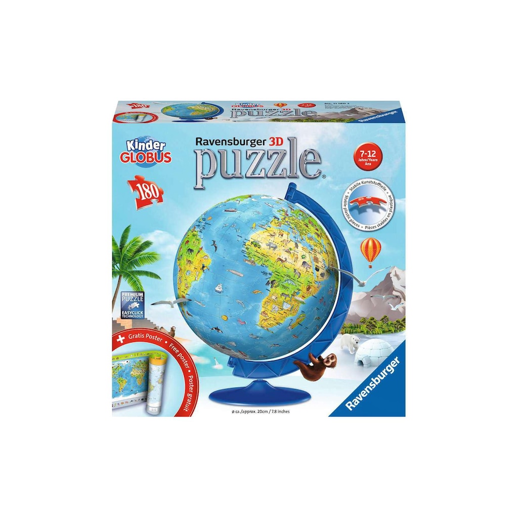 Ravensburger 3D-Puzzle »Kindererde Deutsch 2019«