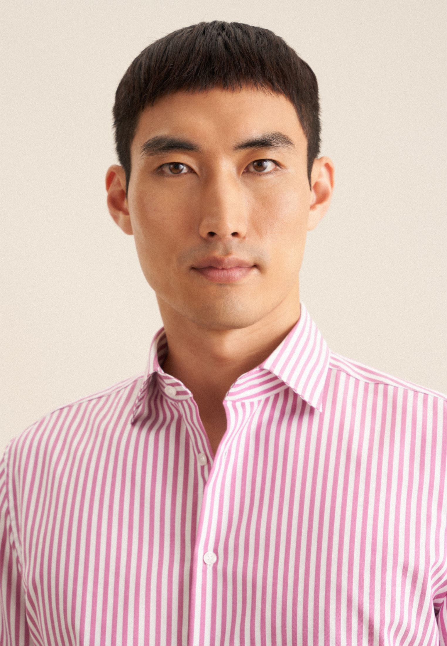 seidensticker Businesshemd »Schwarze Rose« Slim 1/1 Kentkragen Gestreift