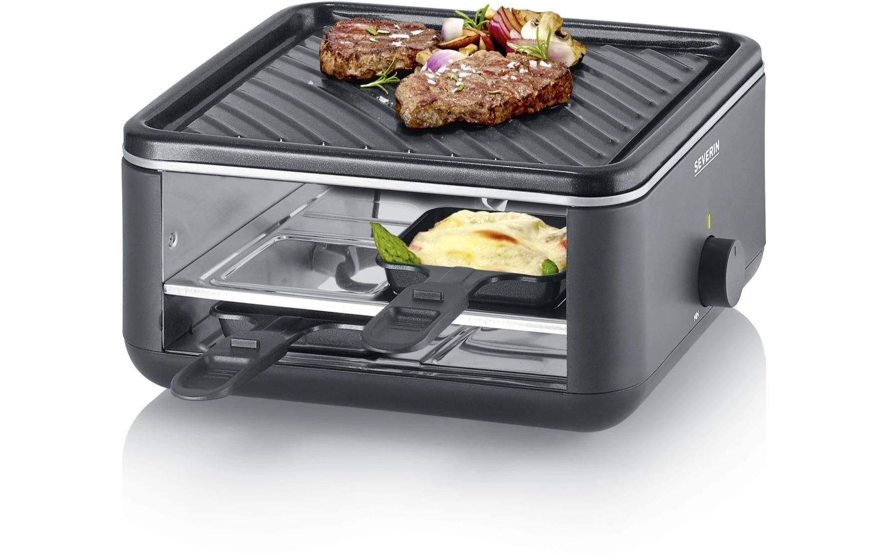 Severin Raclette »Black Line Lite Mini RG 2360 4 Personen«, 800 W