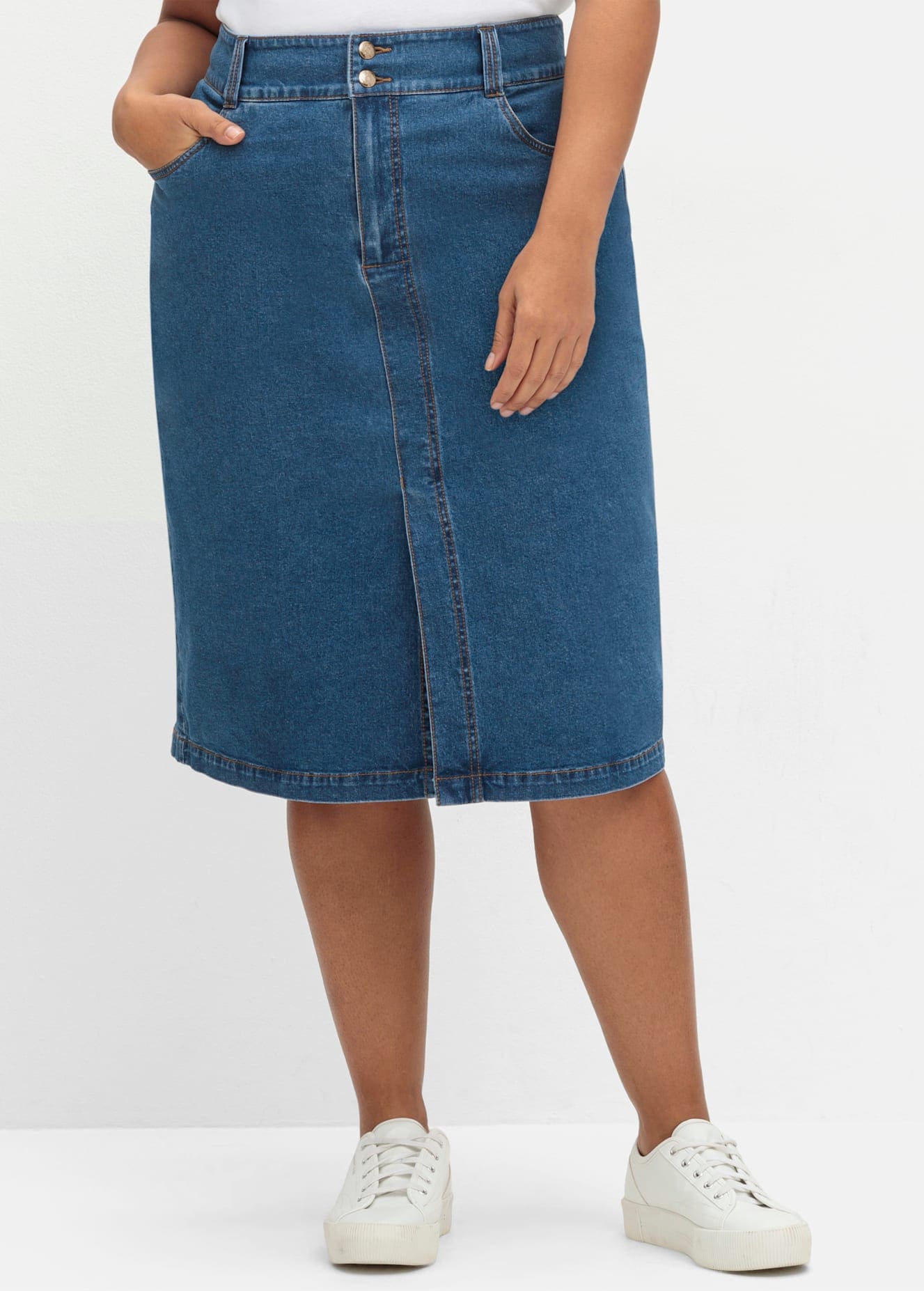 Image of Sheego Jeansrock