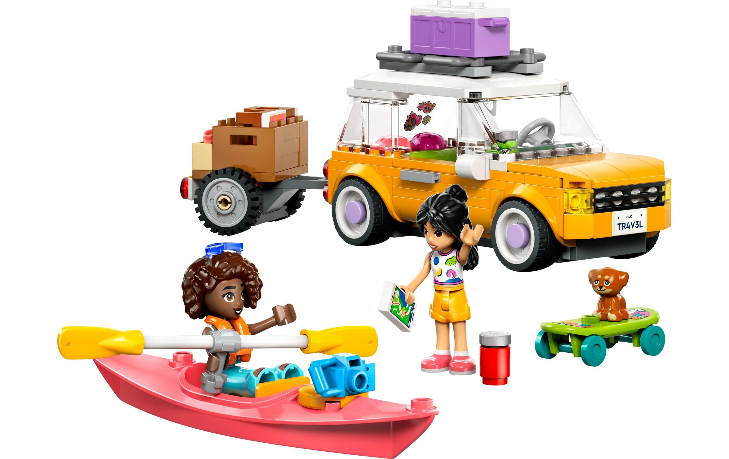 LEGO® Spielbausteine »Friends Abenteuertrip mit Freunden 42659«, (220 St.)